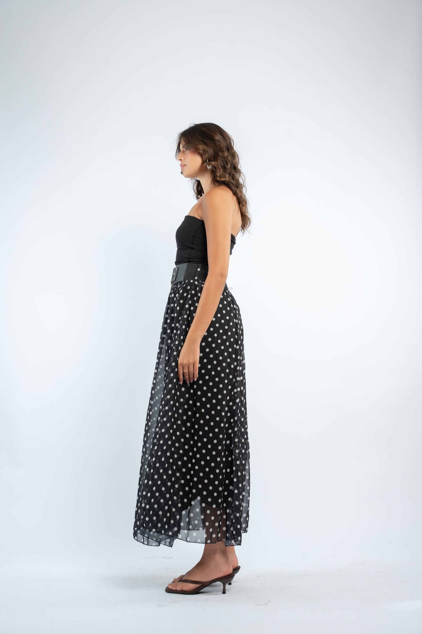 Polka dot skirt