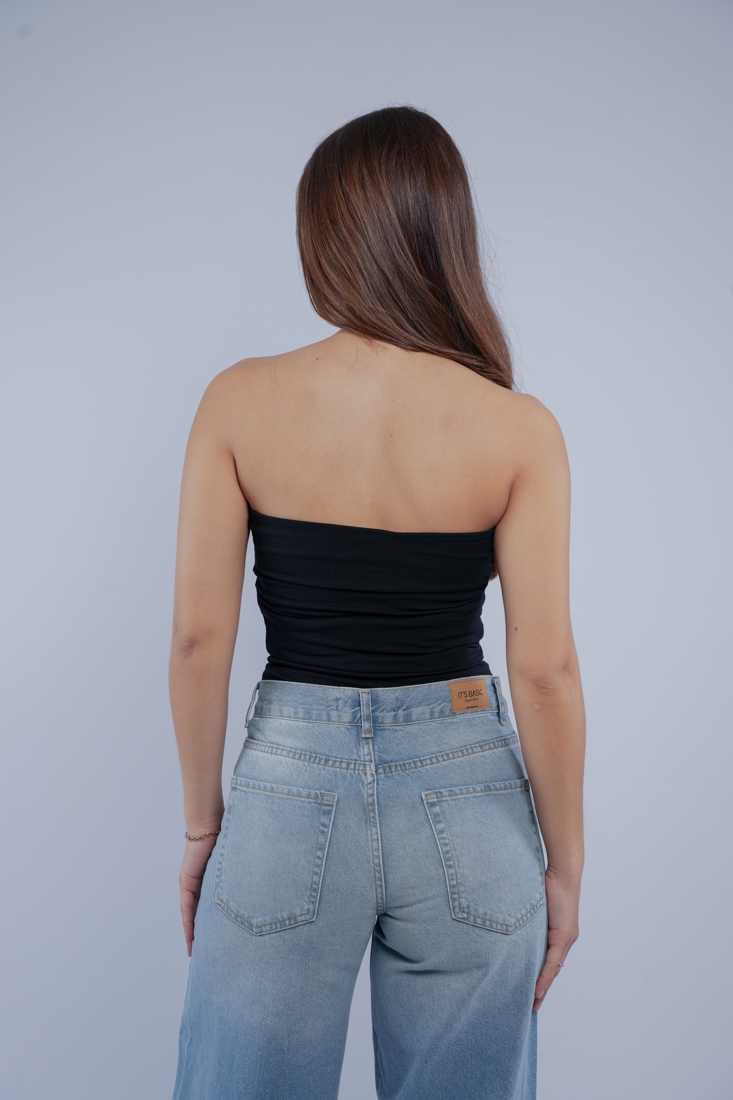 Strapless top