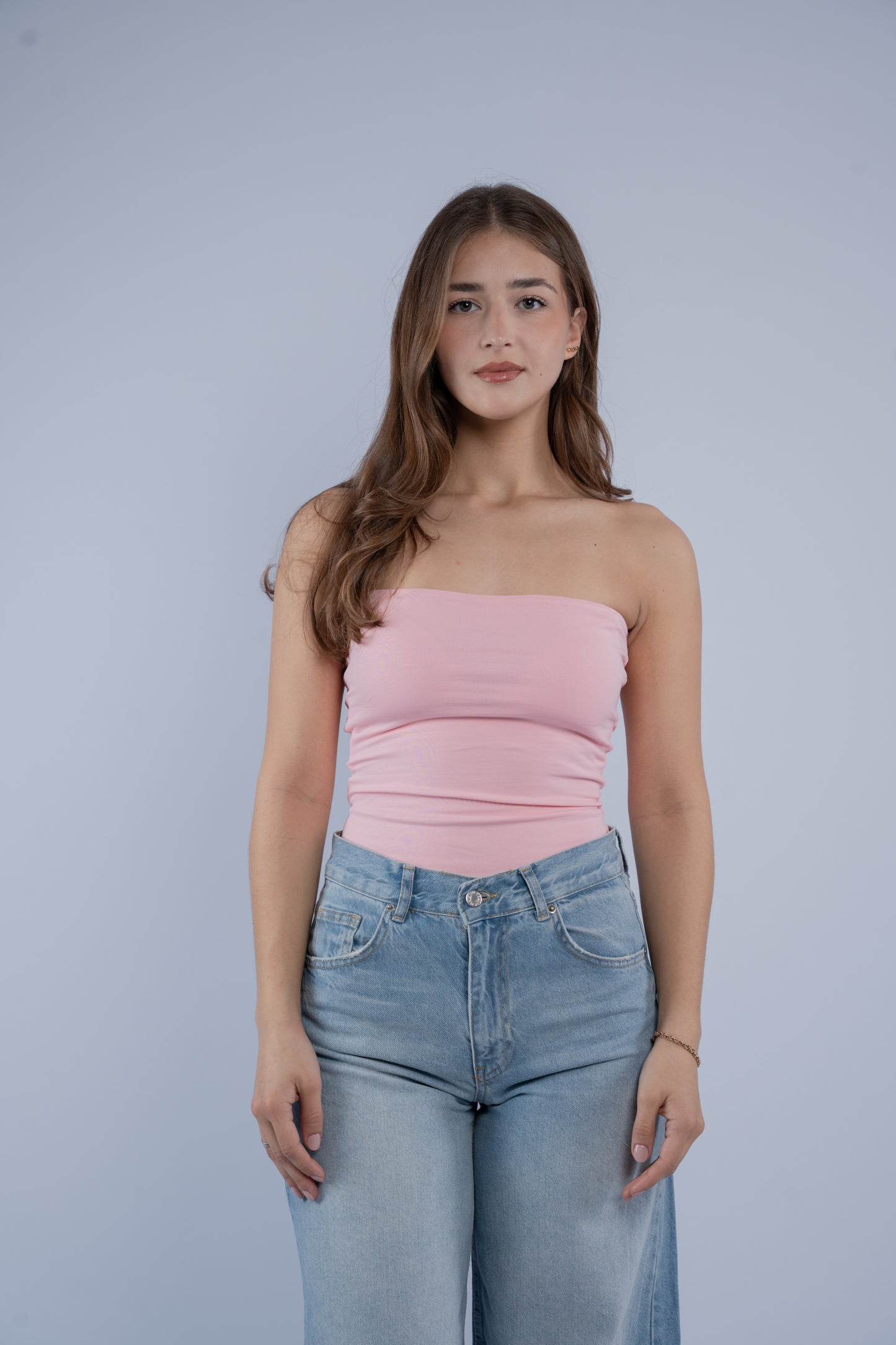 Strapless top