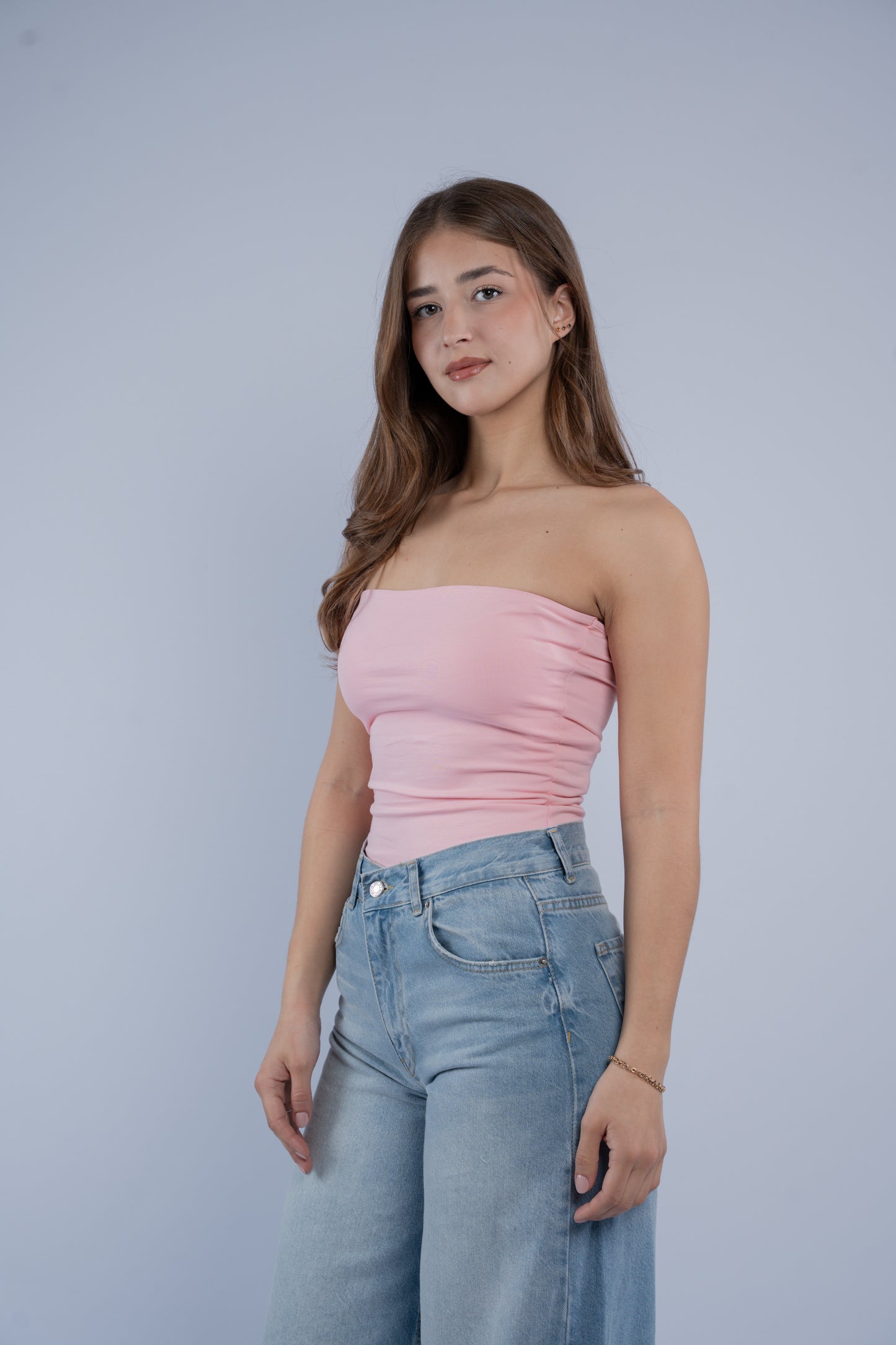 Strapless top