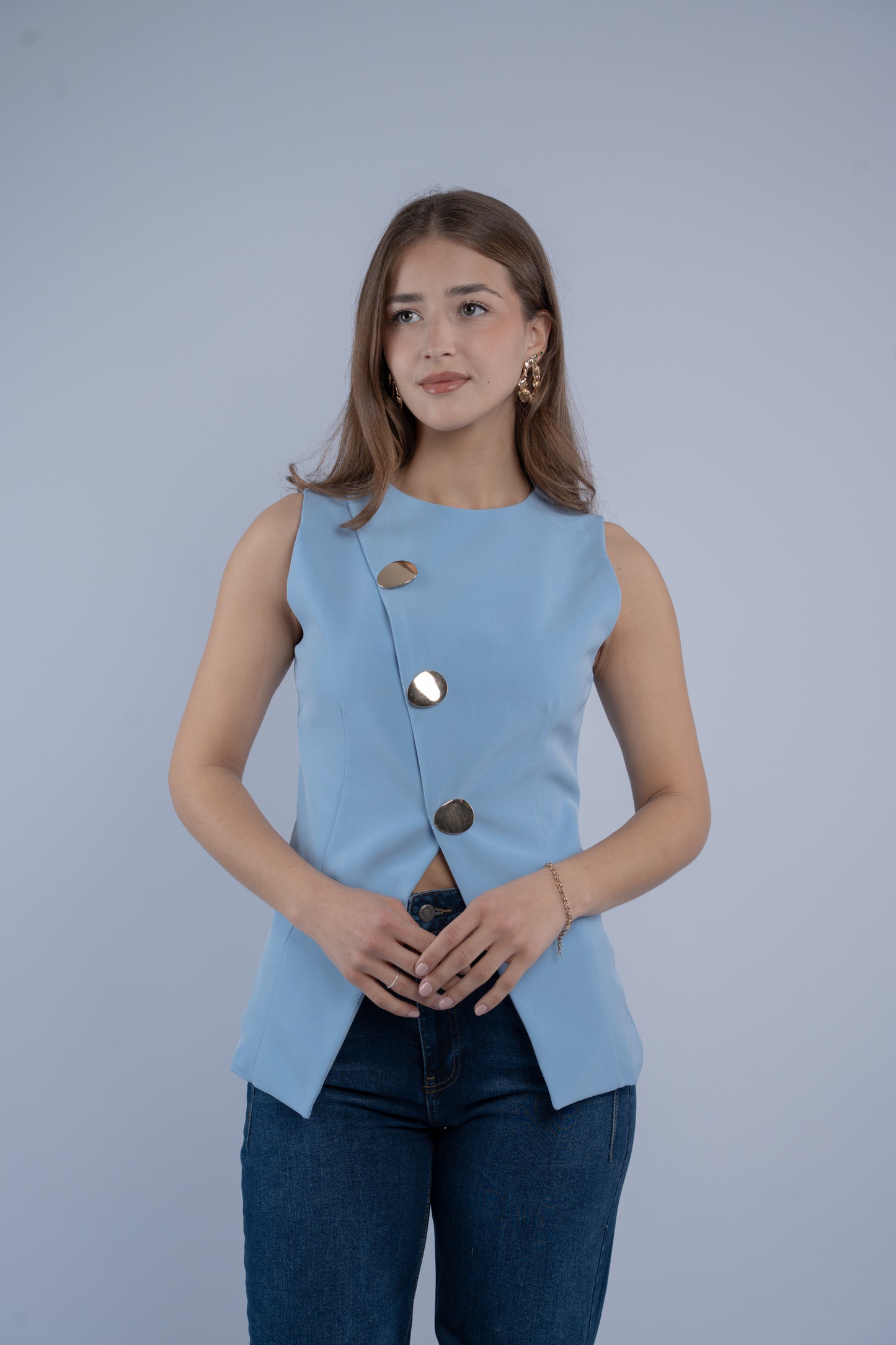 Azure muse vest