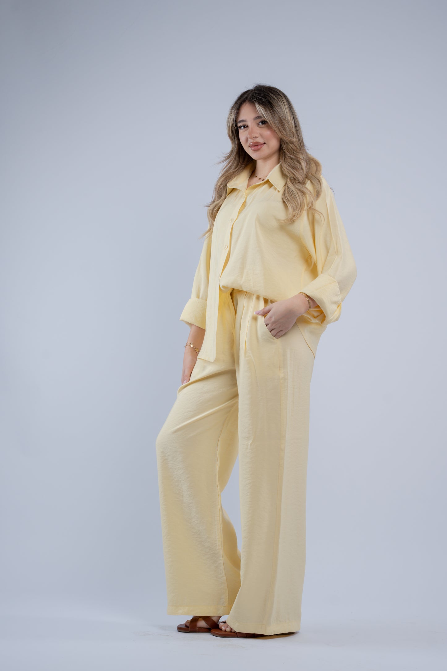 Chemise linen set