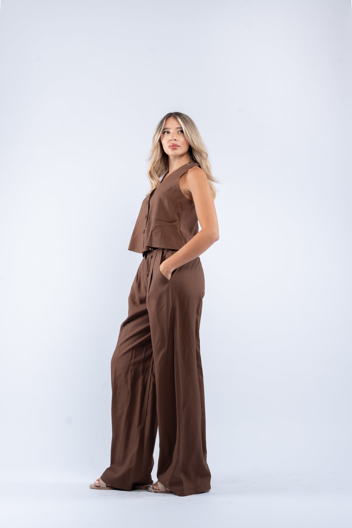 Longline waistcoat set