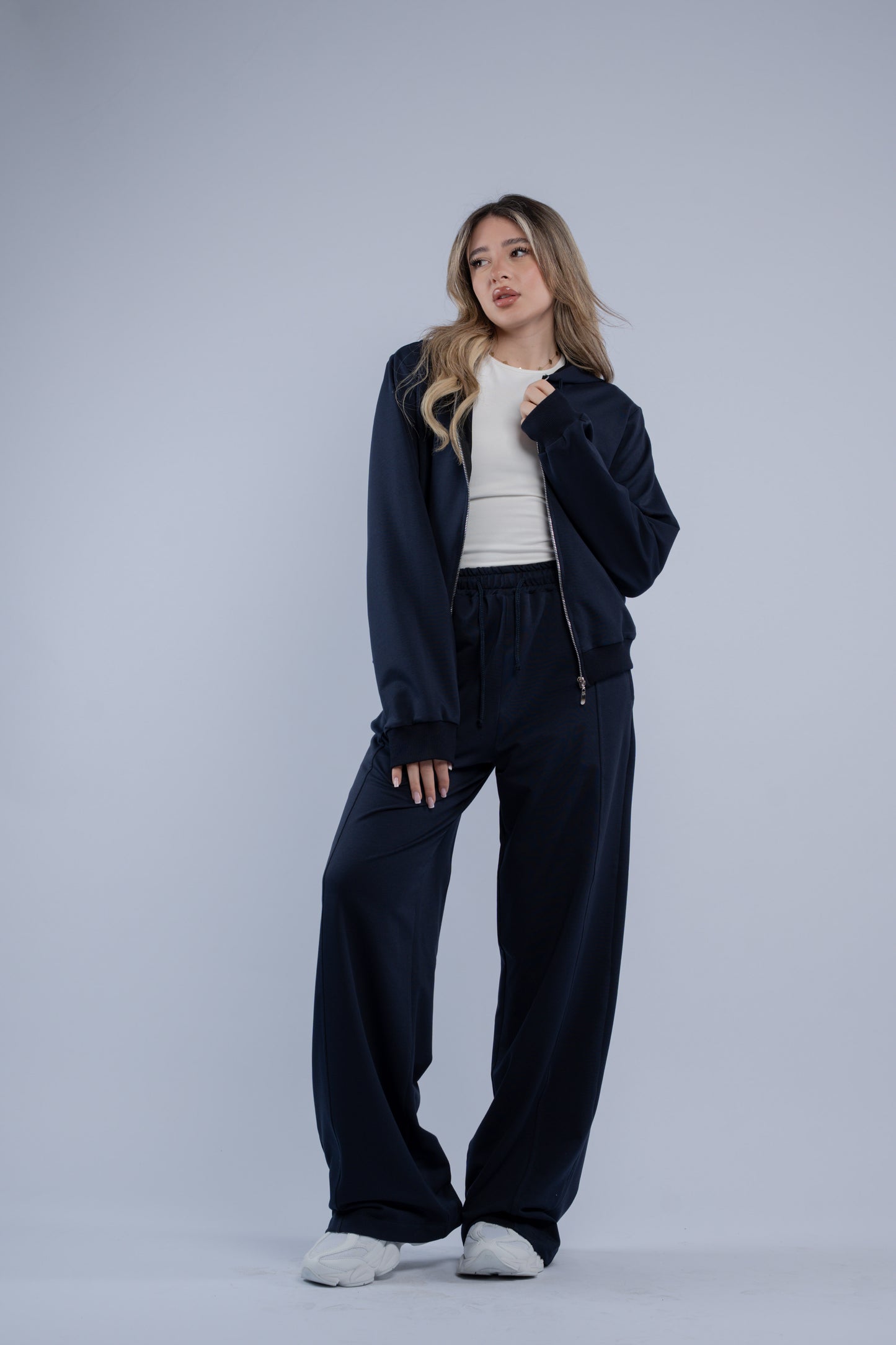 Cotton zip set