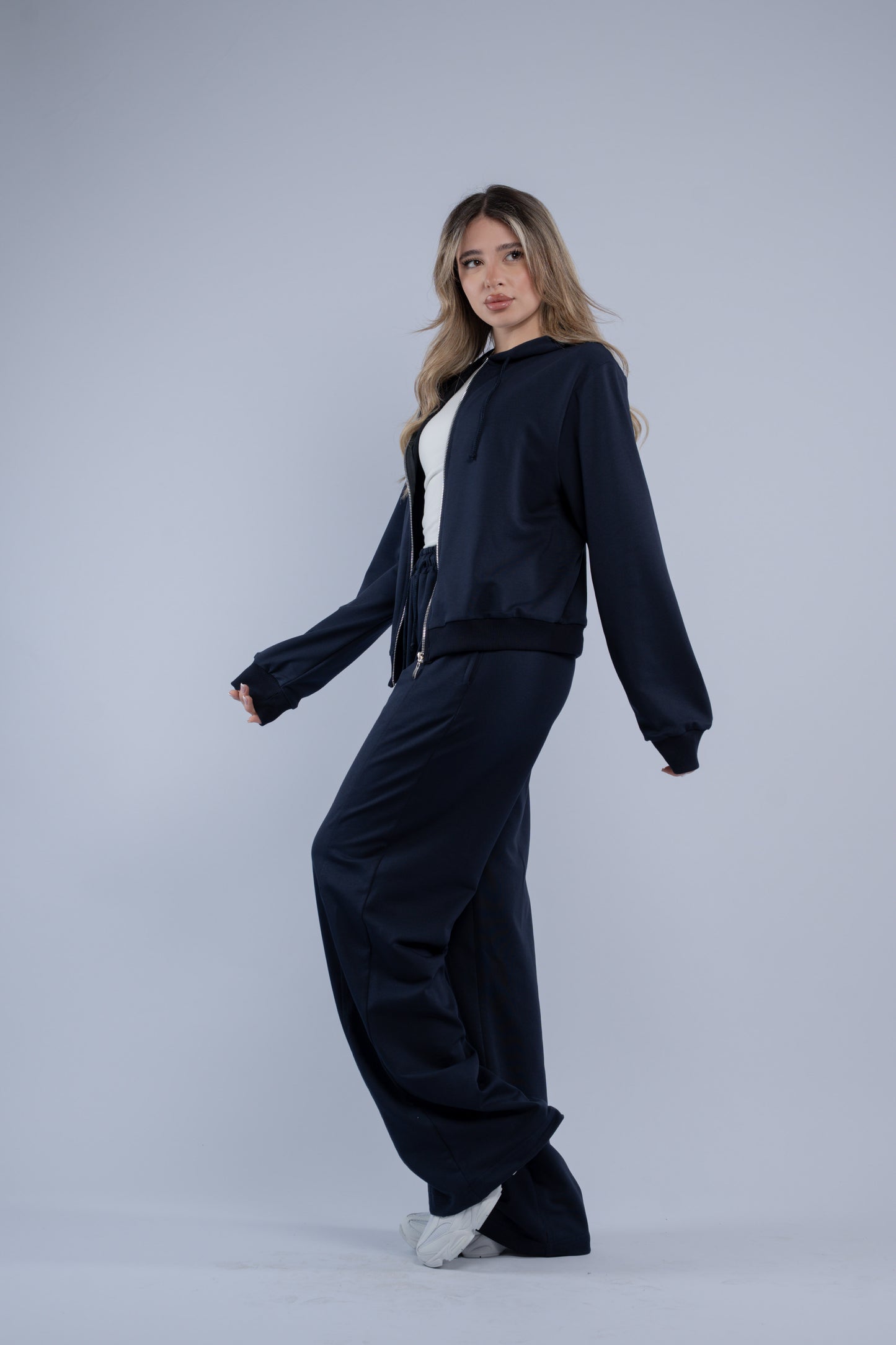 Cotton zip set
