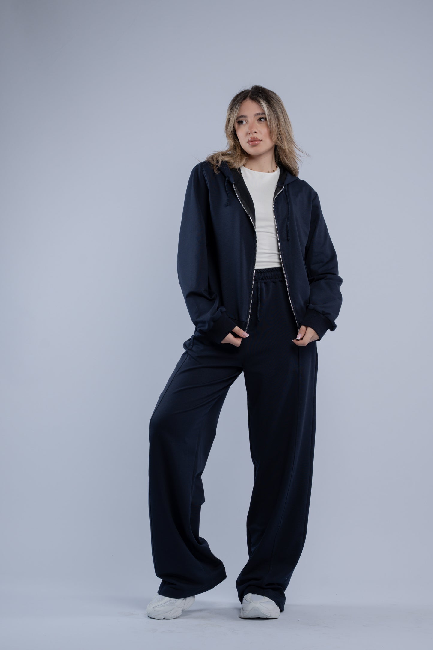 Cotton zip set
