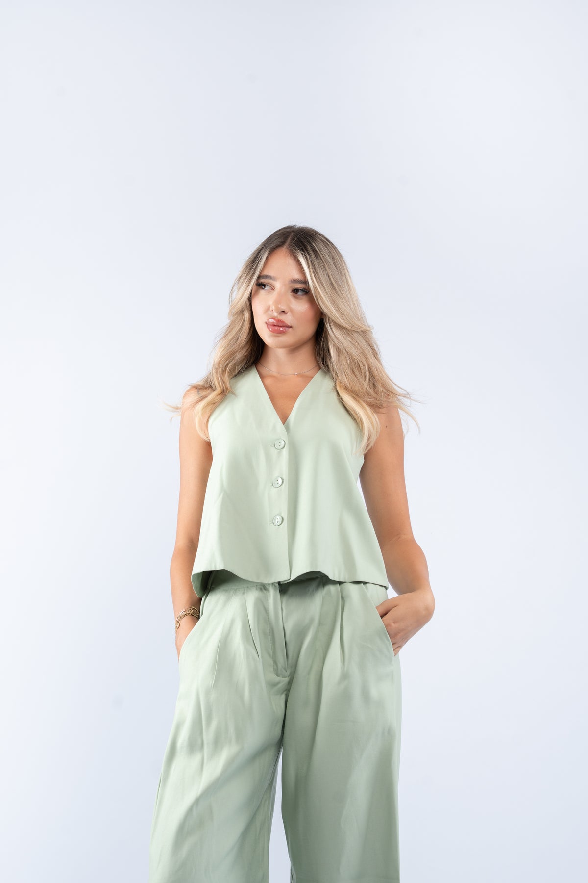 Longline waistcoat set