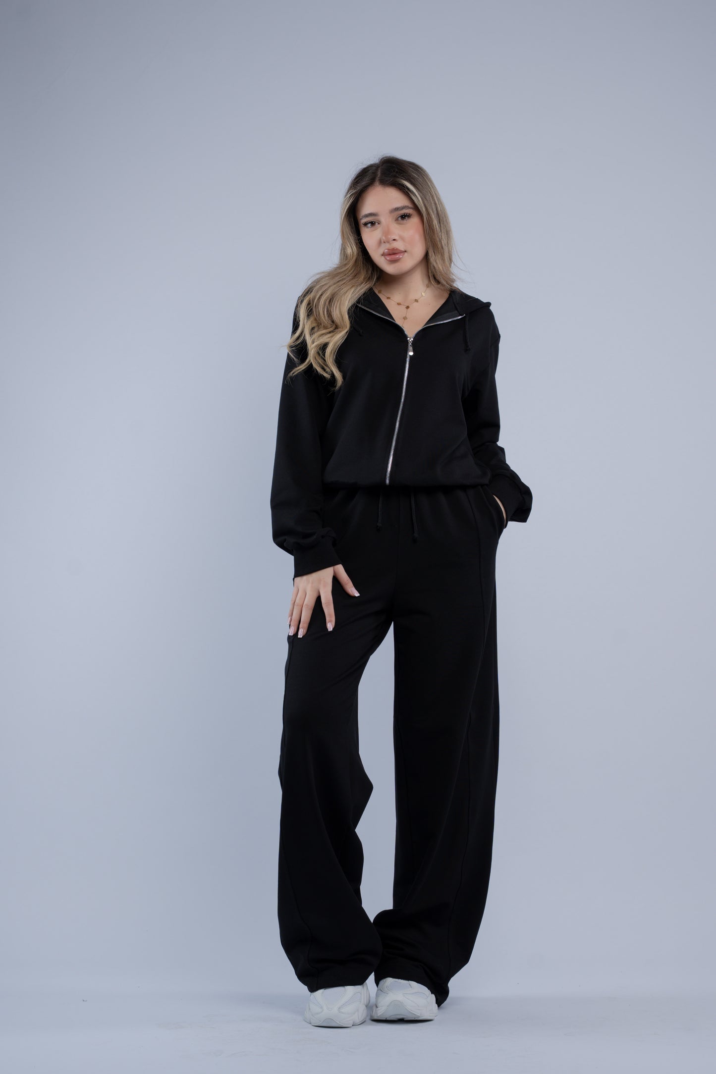 Cotton zip set