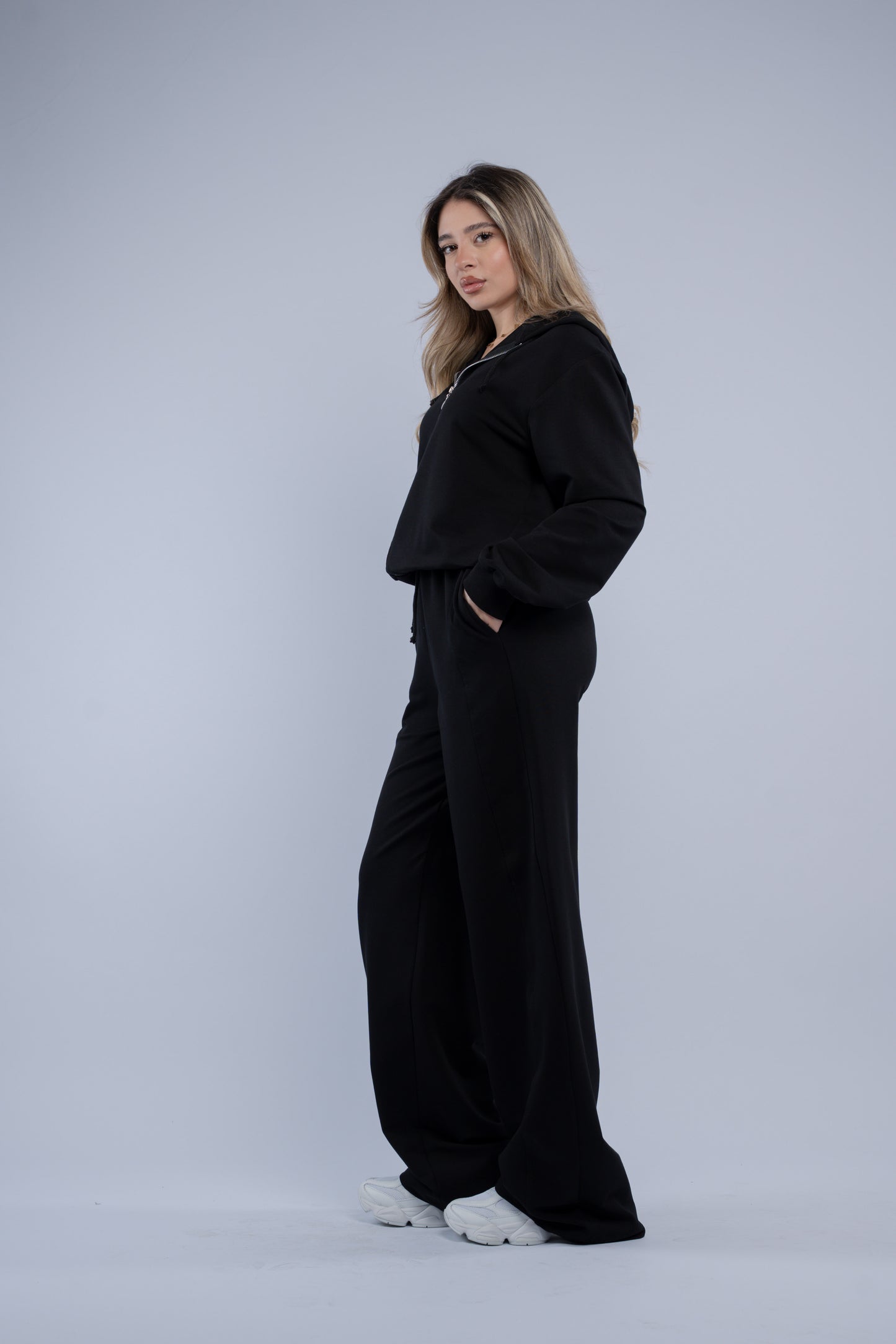 Cotton zip set