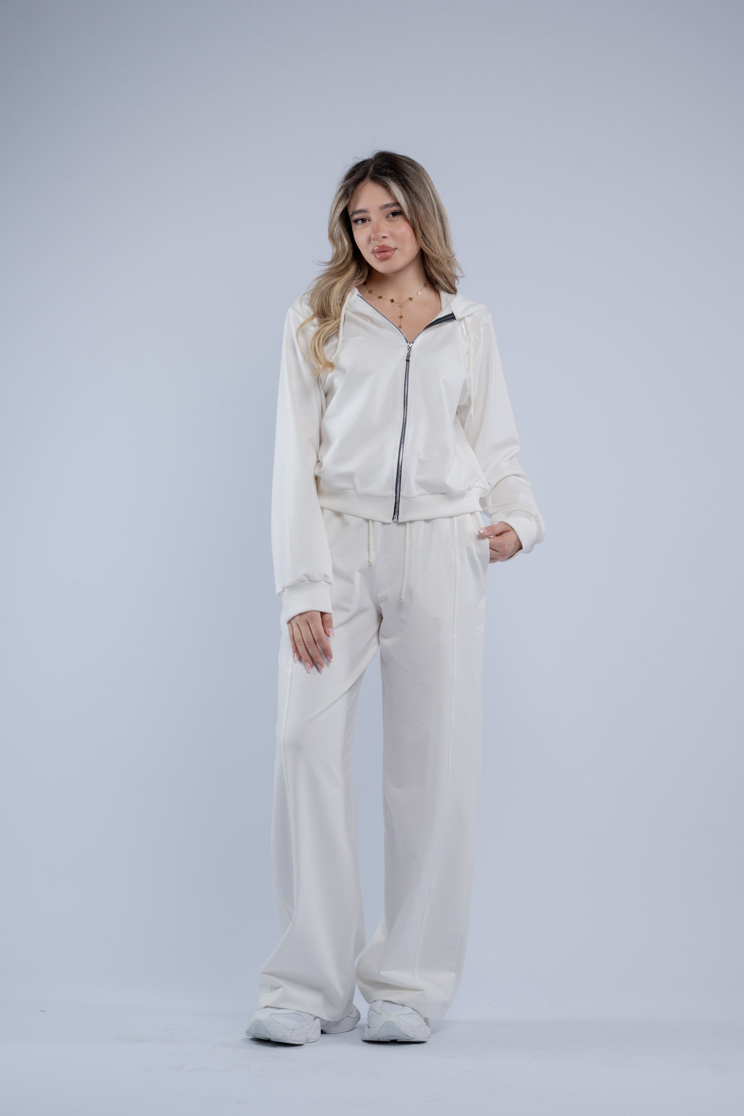 Cotton zip set