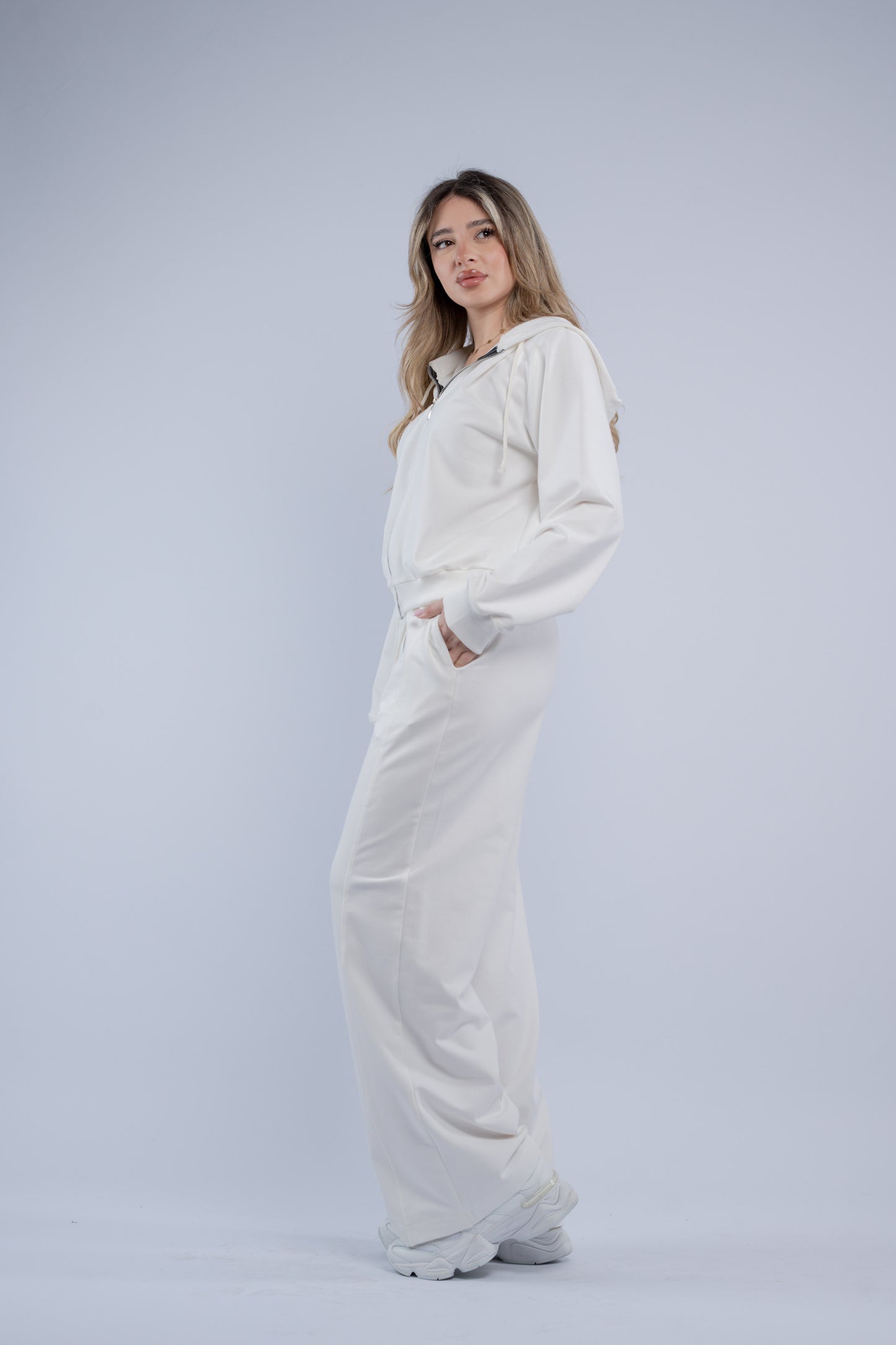 Cotton zip set