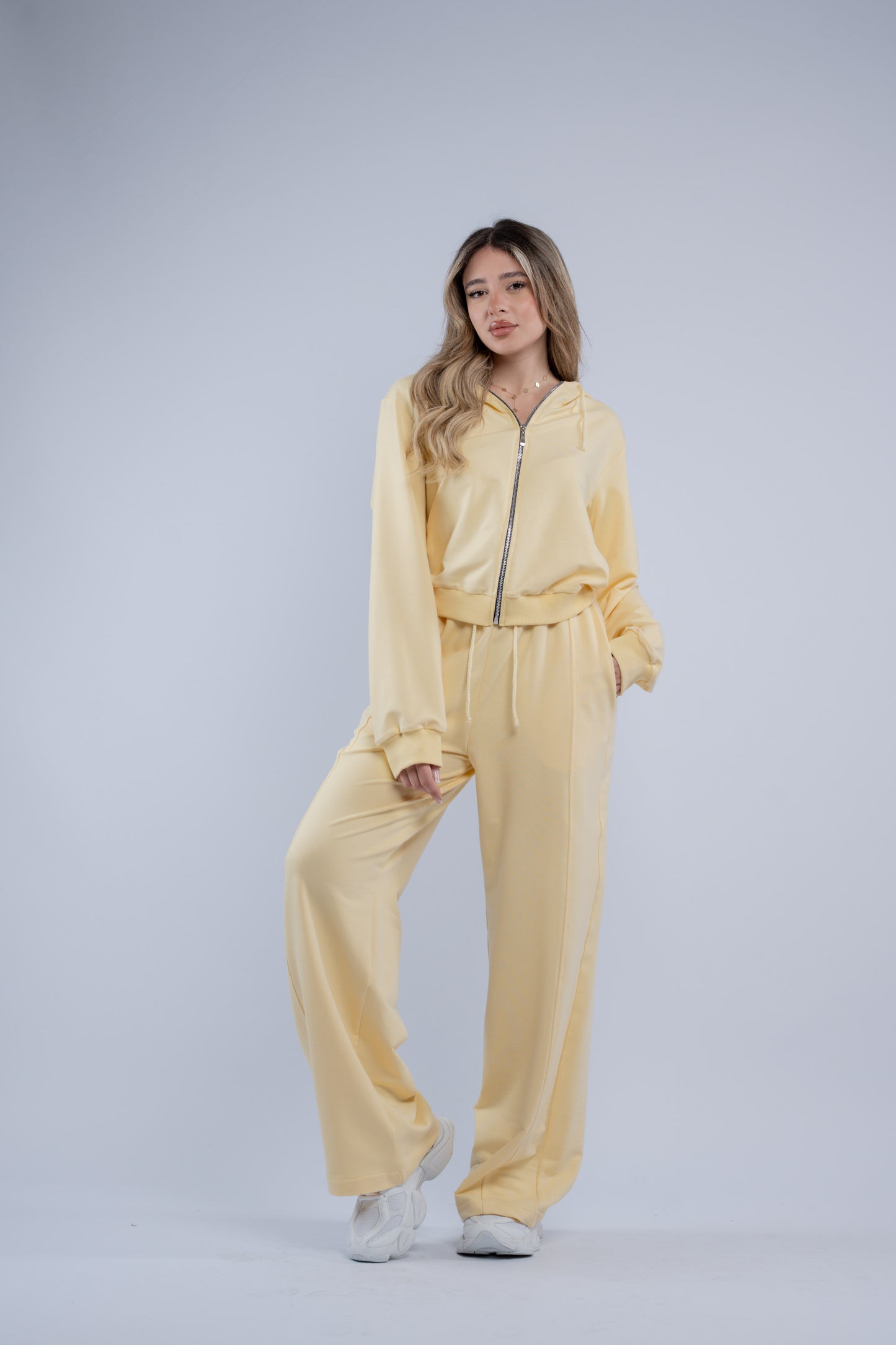 Cotton zip set