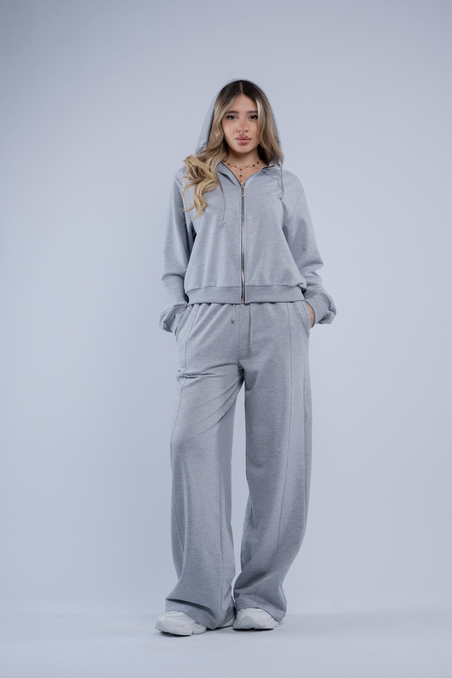 Cotton zip set