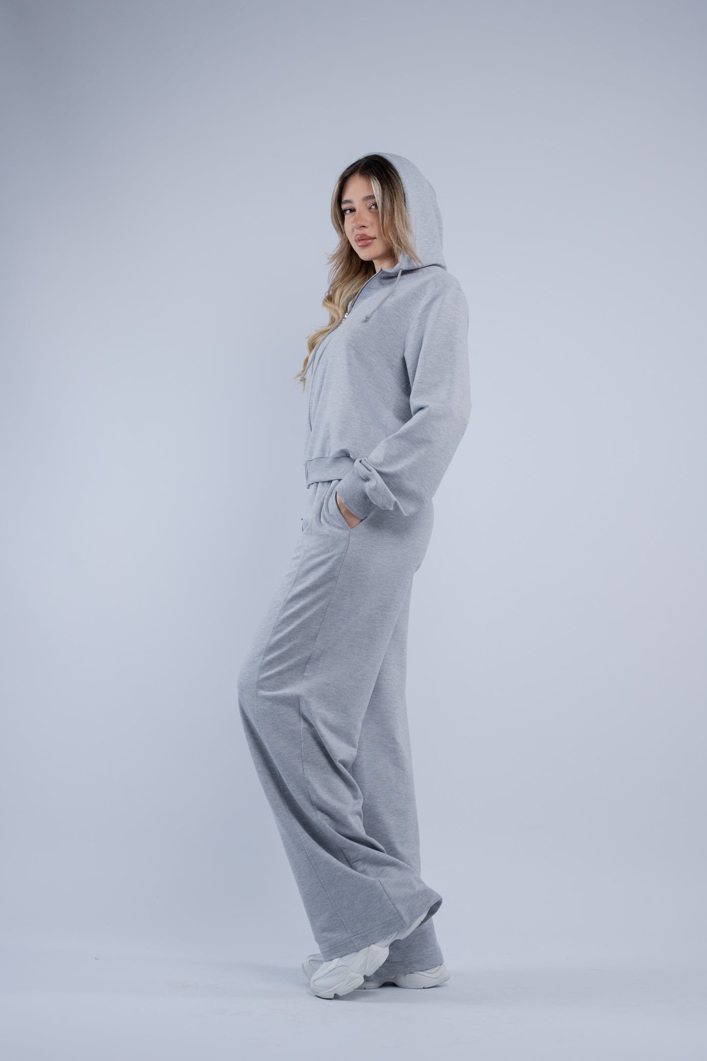 Cotton zip set