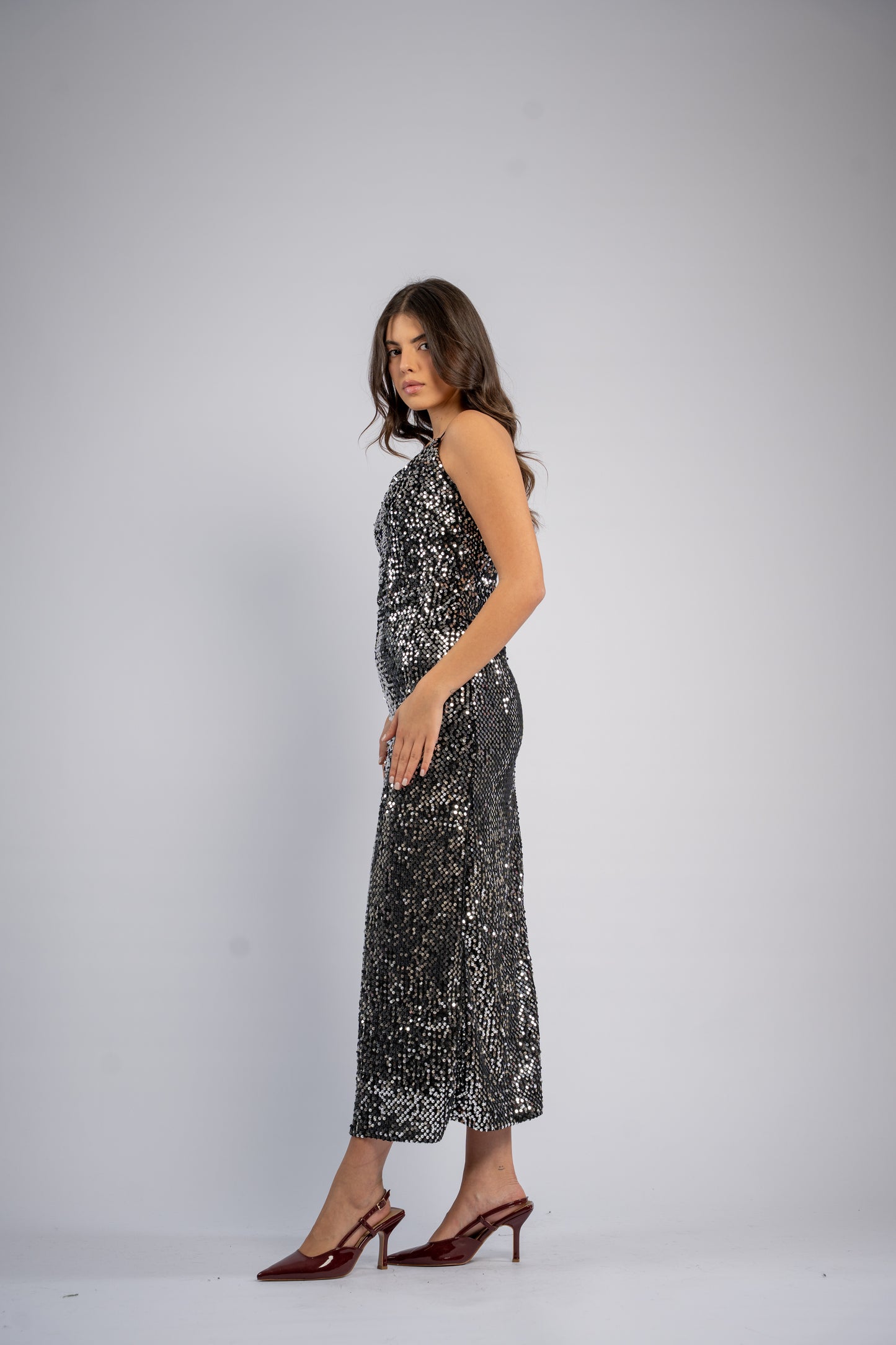 Velvet glitter dress