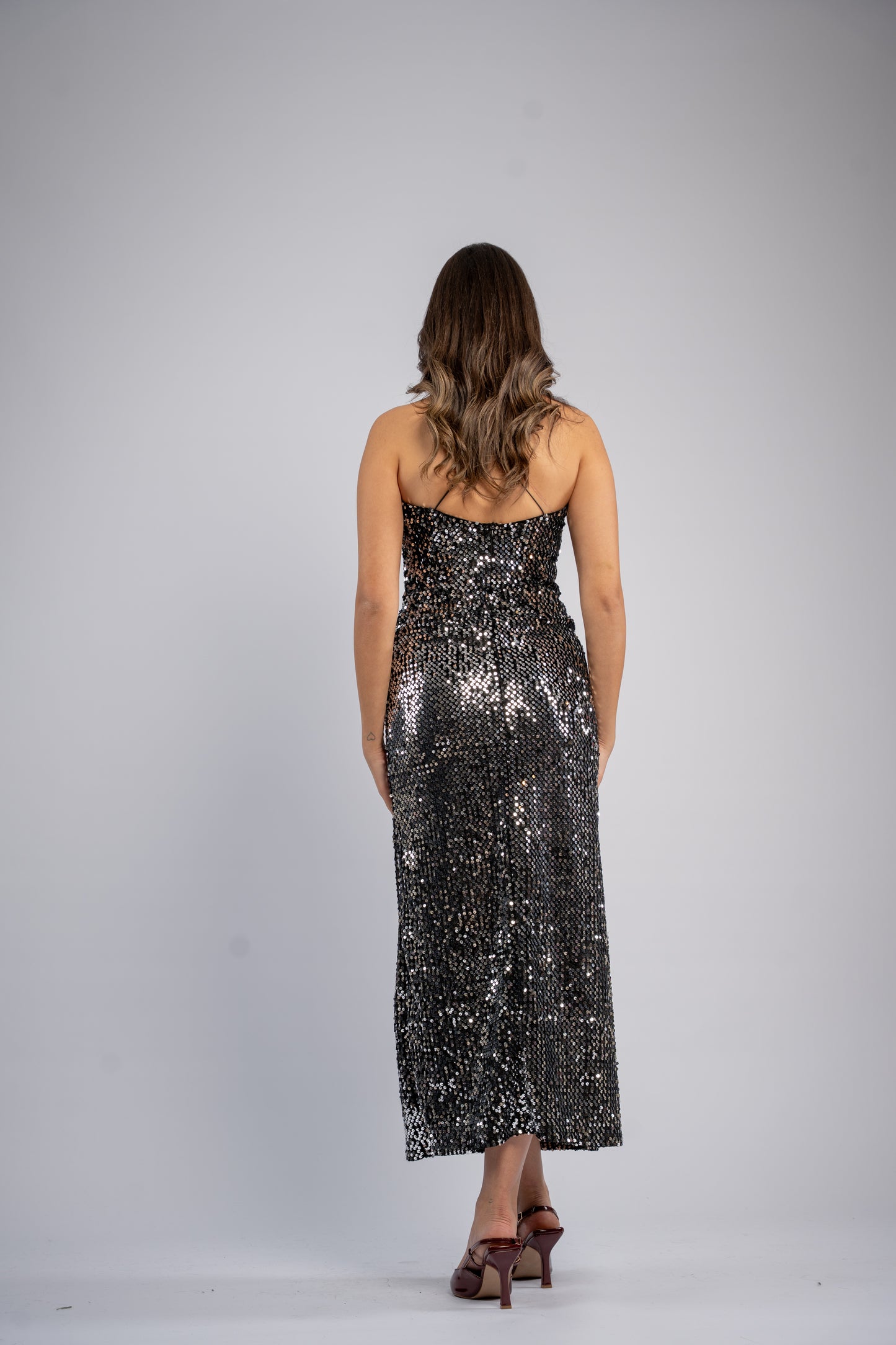 Velvet glitter dress