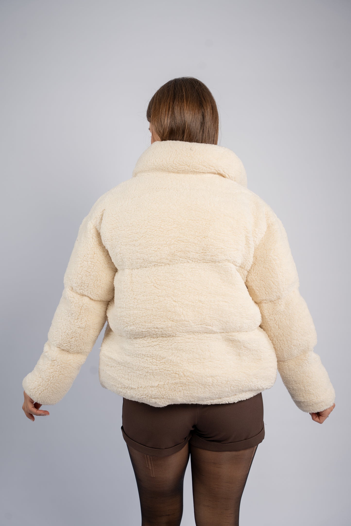 Vanilla teddy jacket