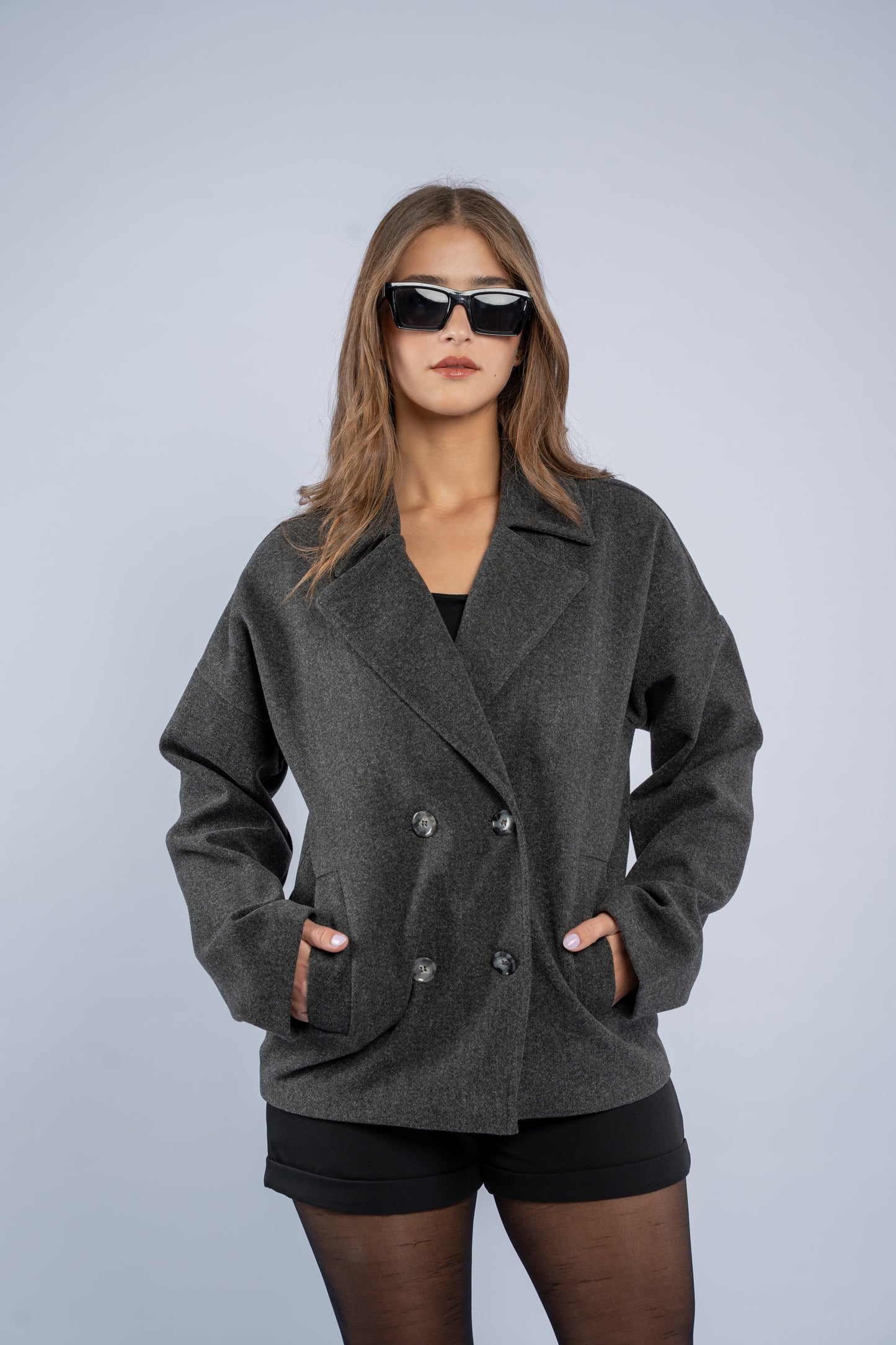 Wrap Button Joukh Jacket