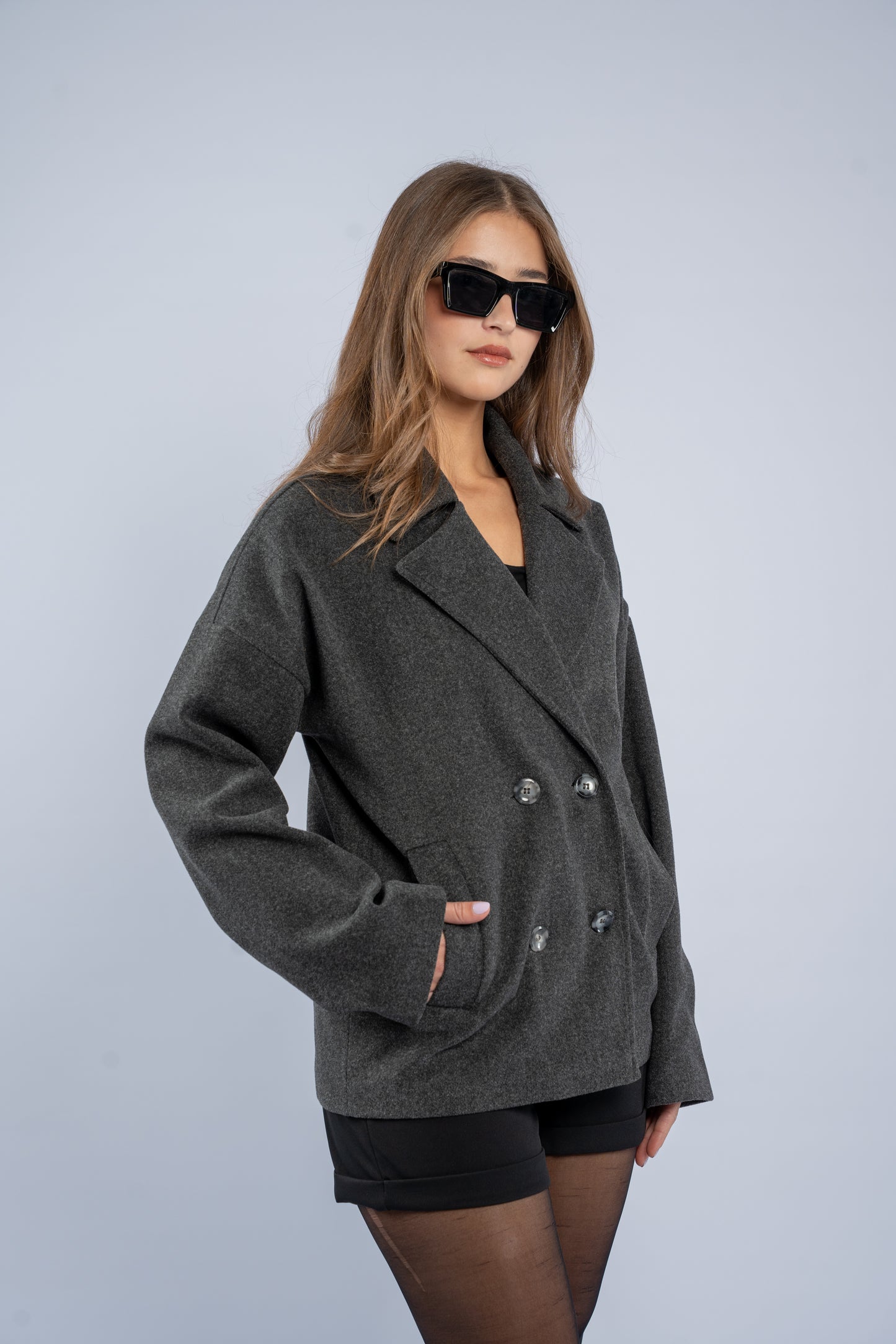 Wrap Button Joukh Jacket