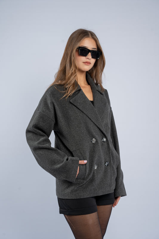 Wrap Button Joukh Jacket