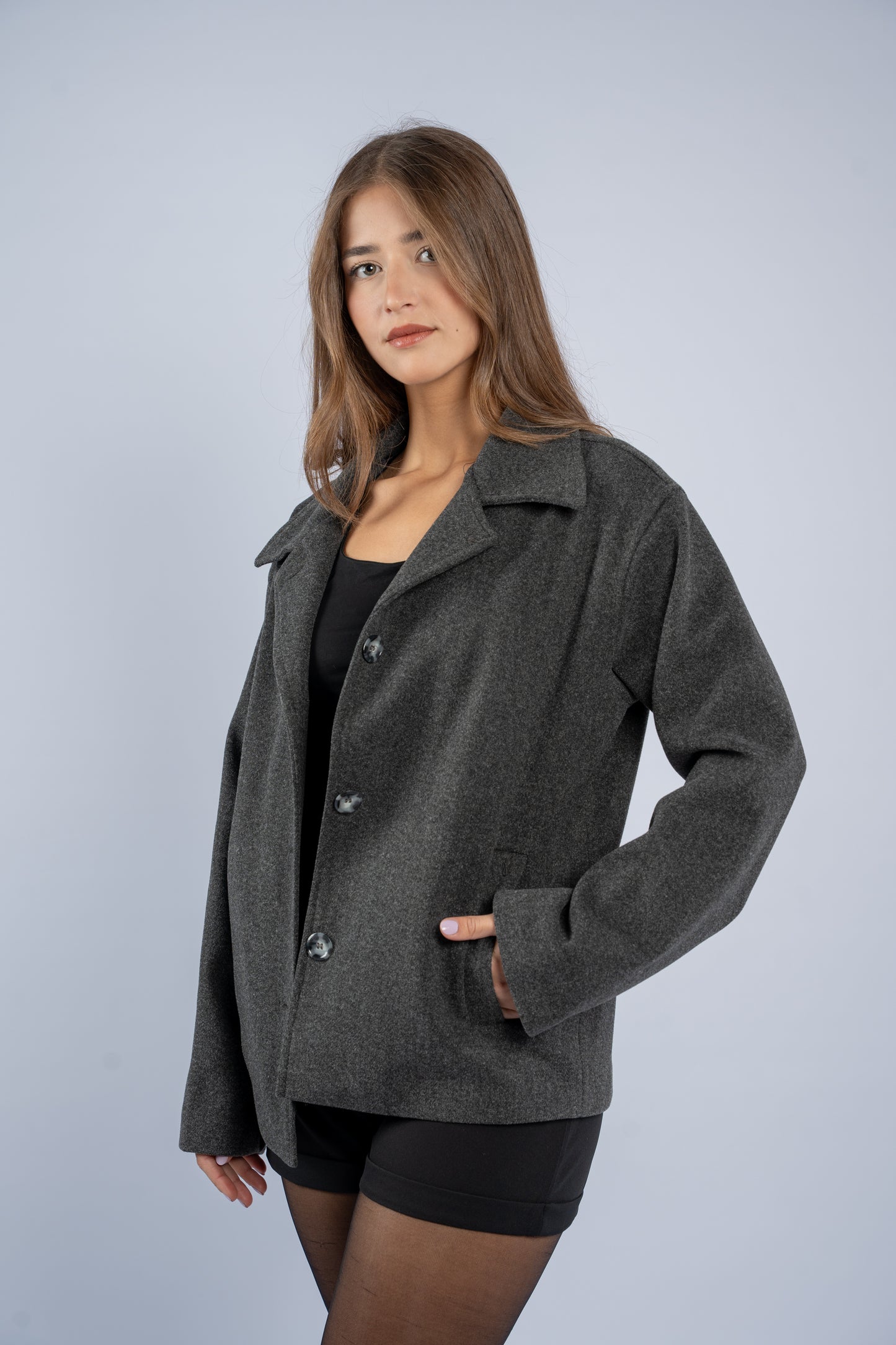 Classic button joukh jacket