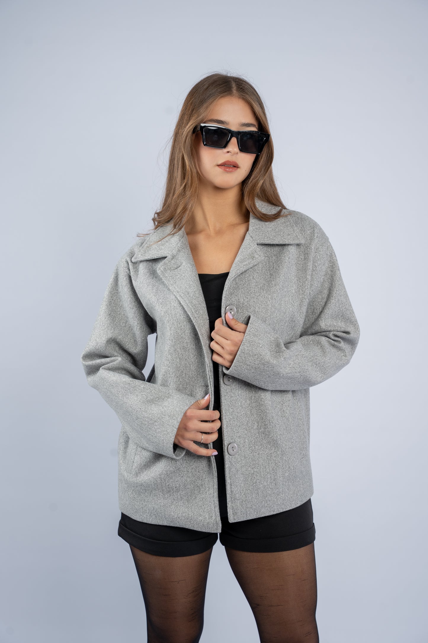 Classic button joukh jacket