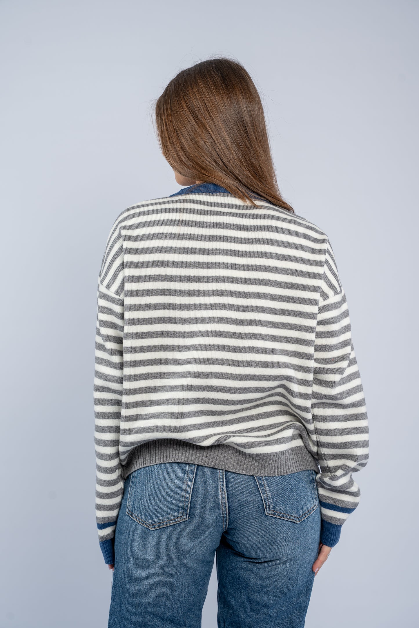 Striped cardigan
