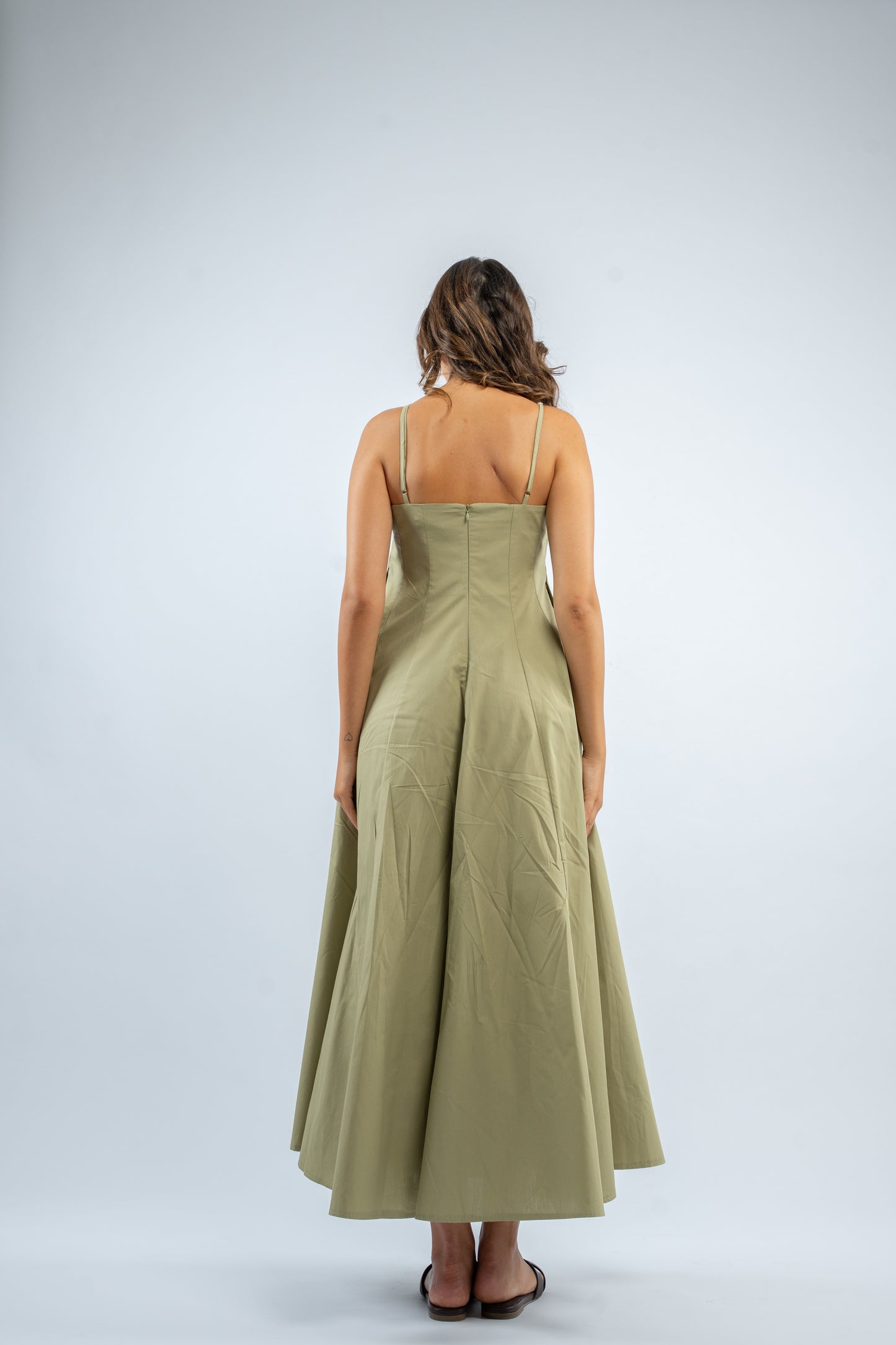 Bustier maxi dress