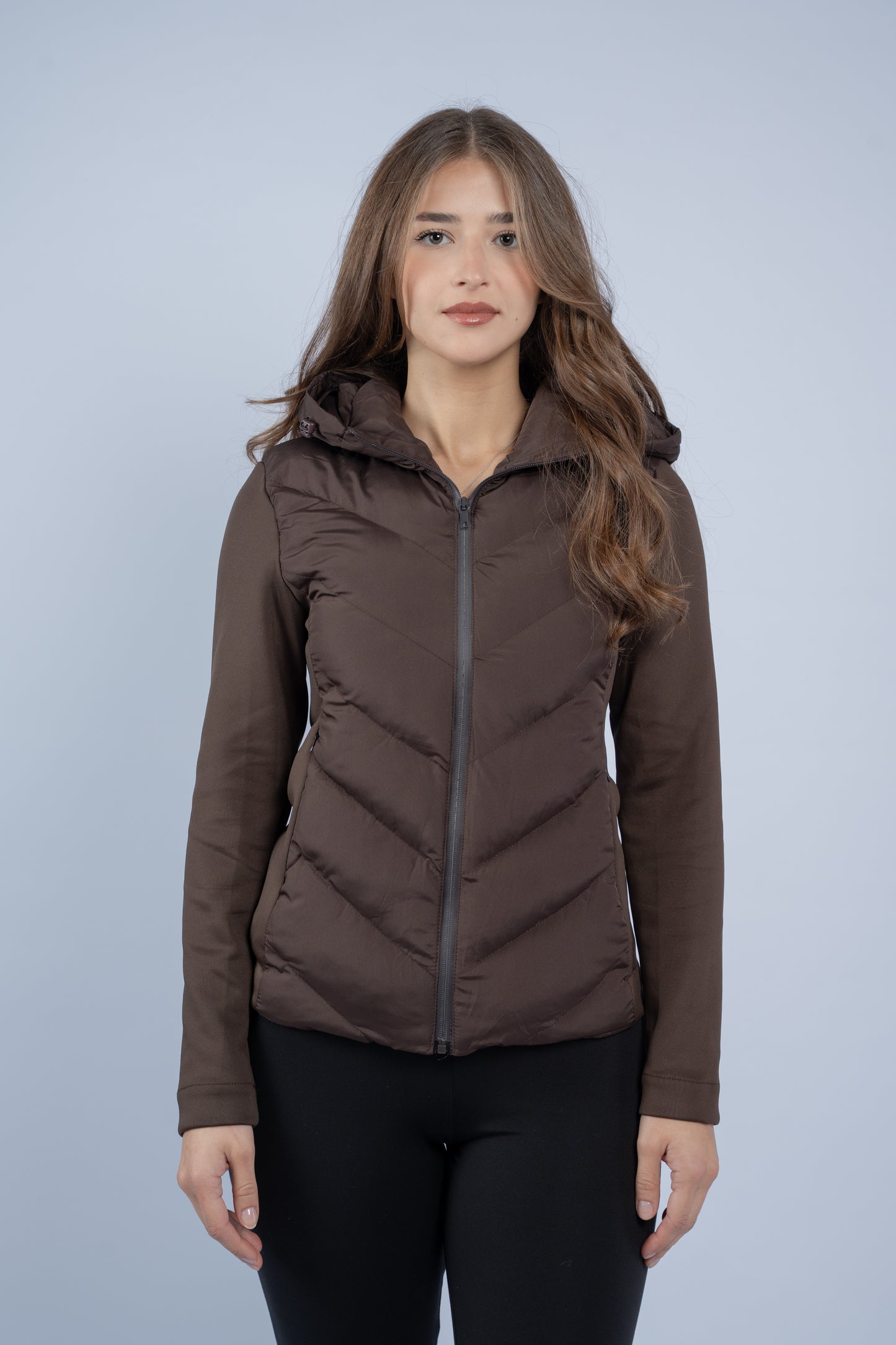 Cocoa puffer jacket