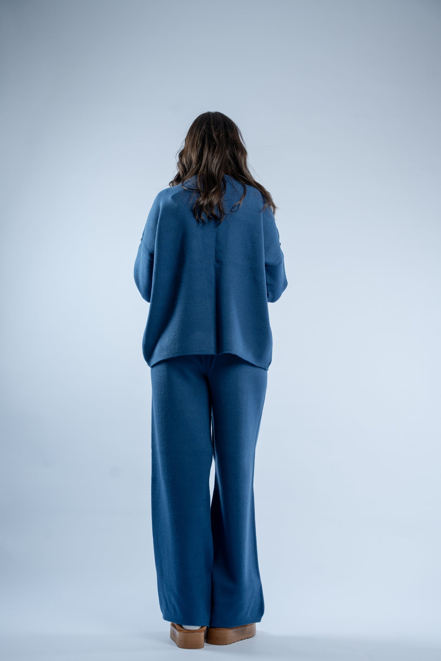 Soft layers knit set