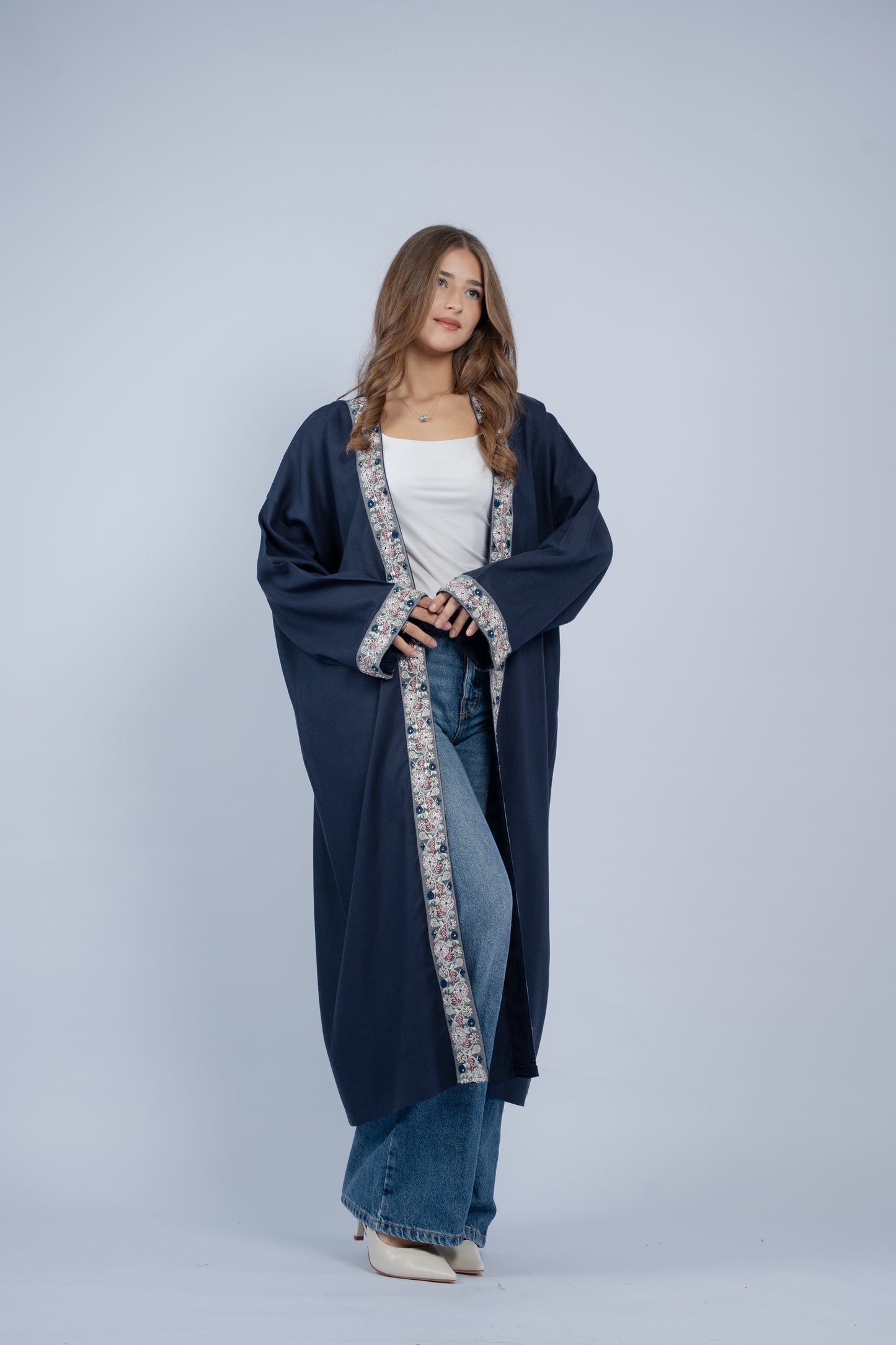 Navy Abaya