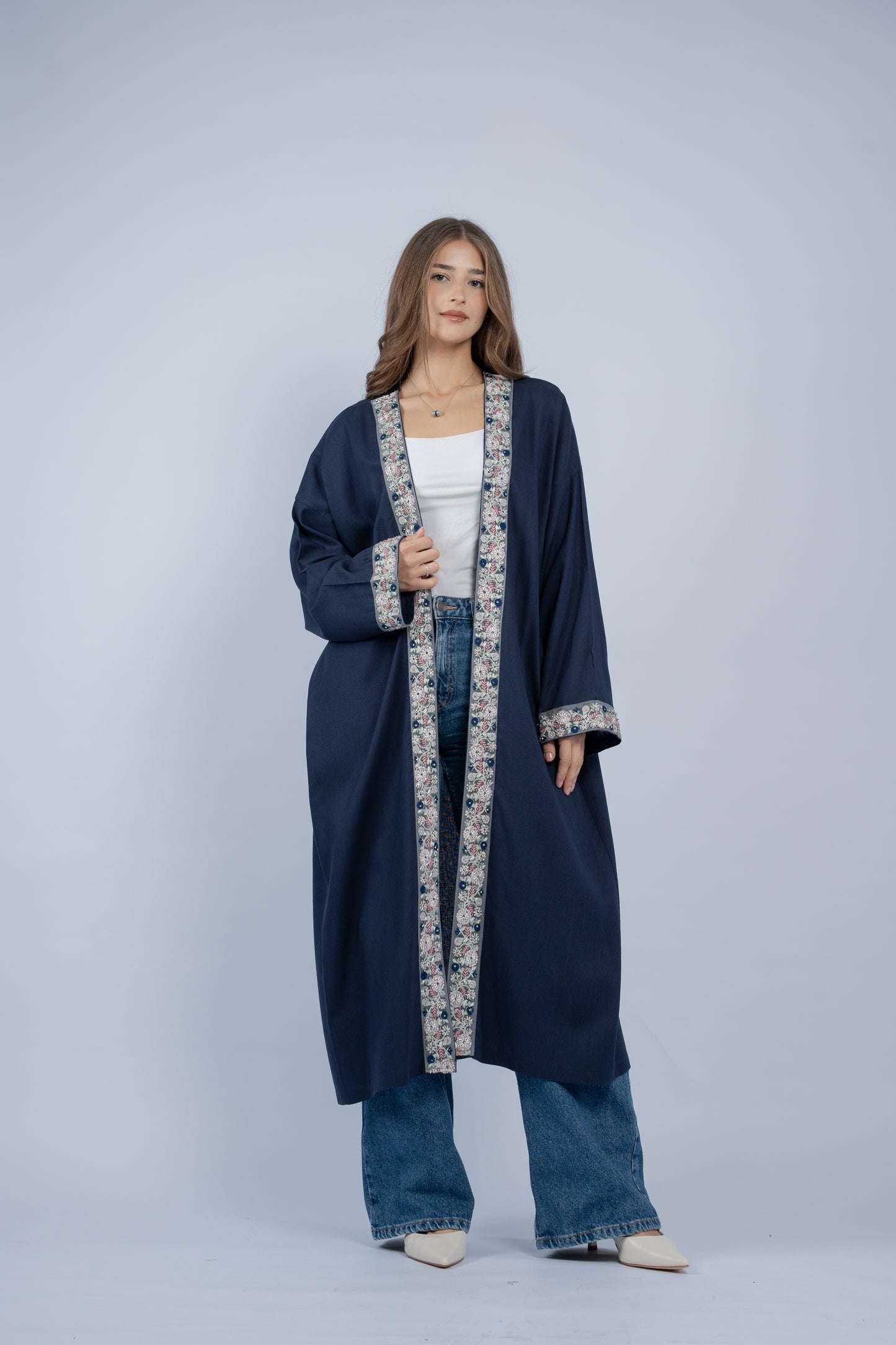 Navy Abaya