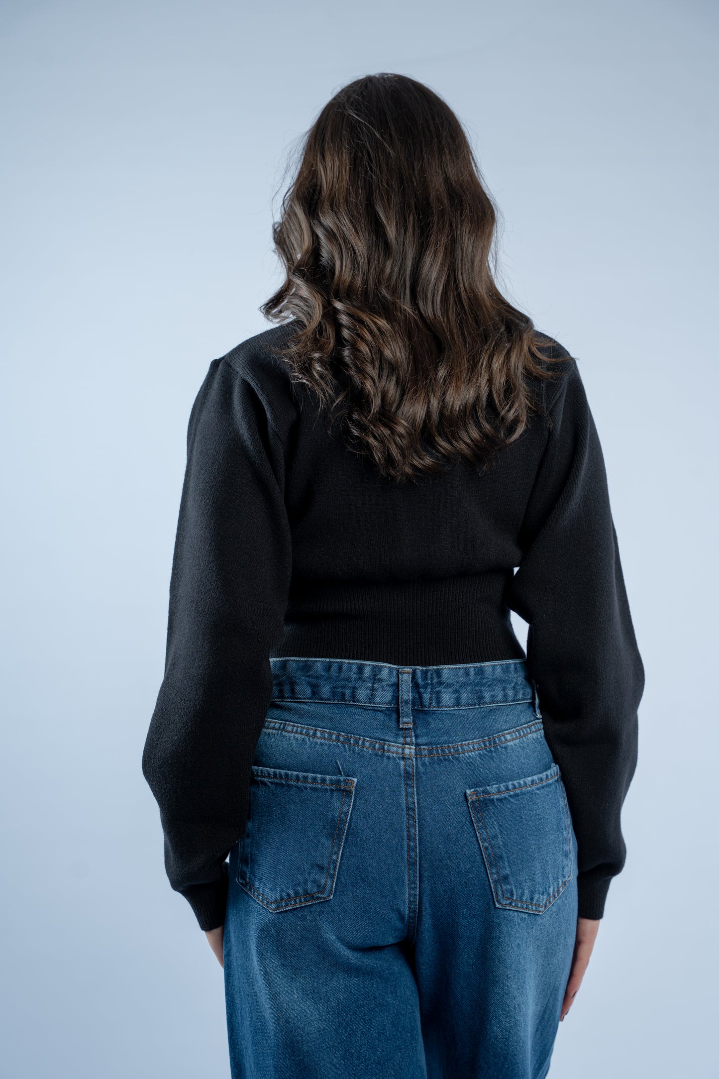 Contour knit top