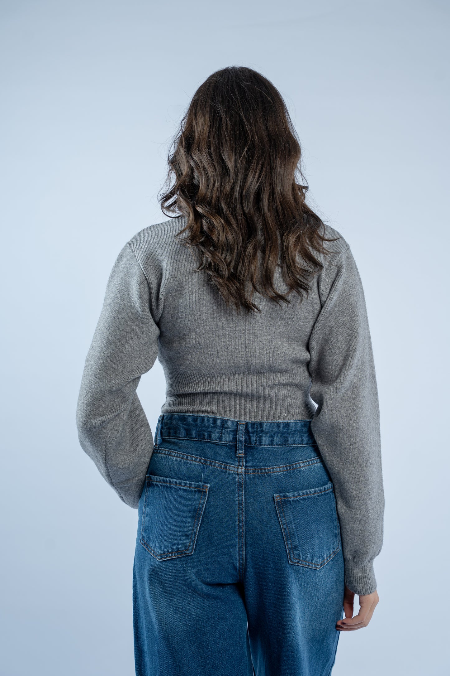 Contour knit top