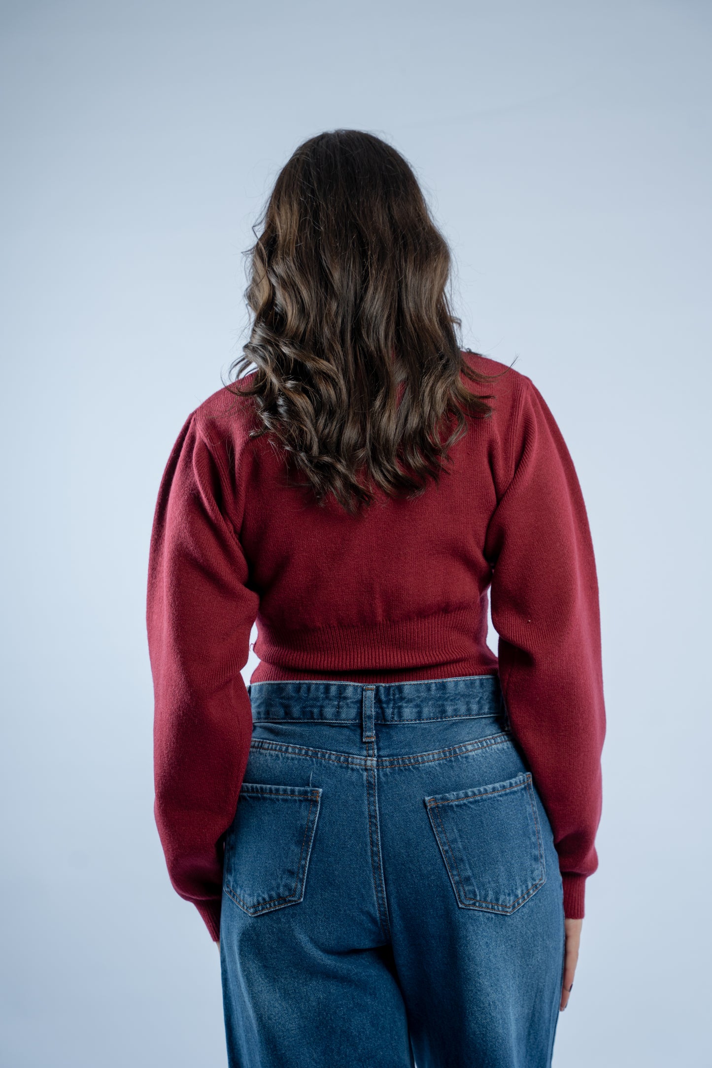 Contour knit top
