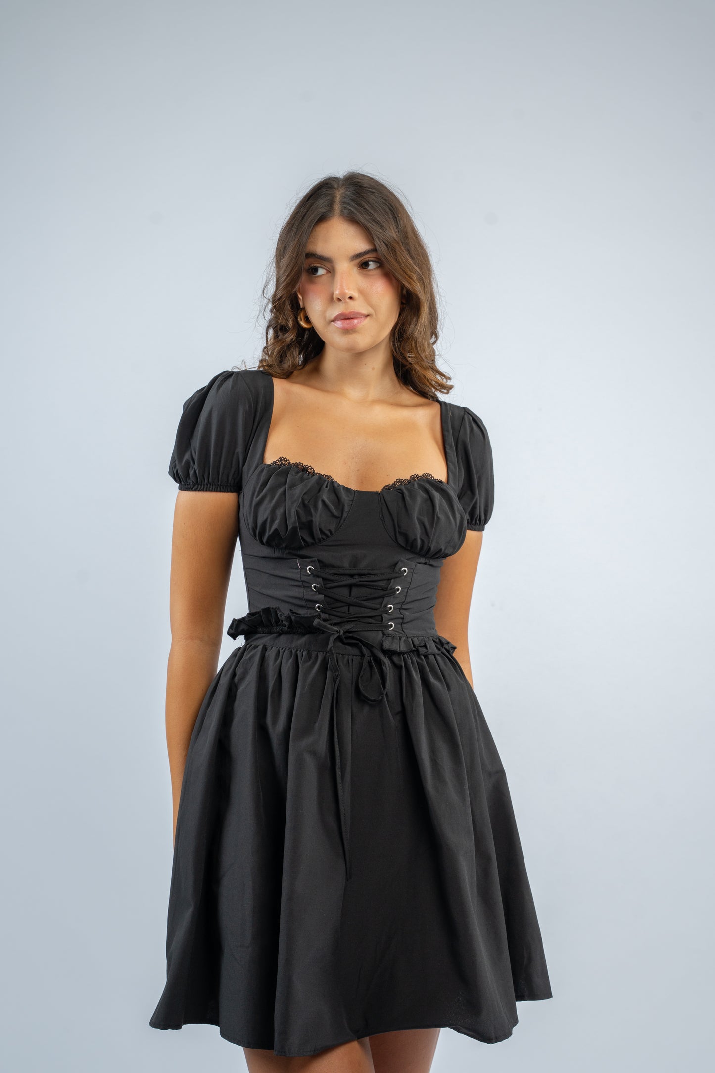 Sweetheart mini dress
