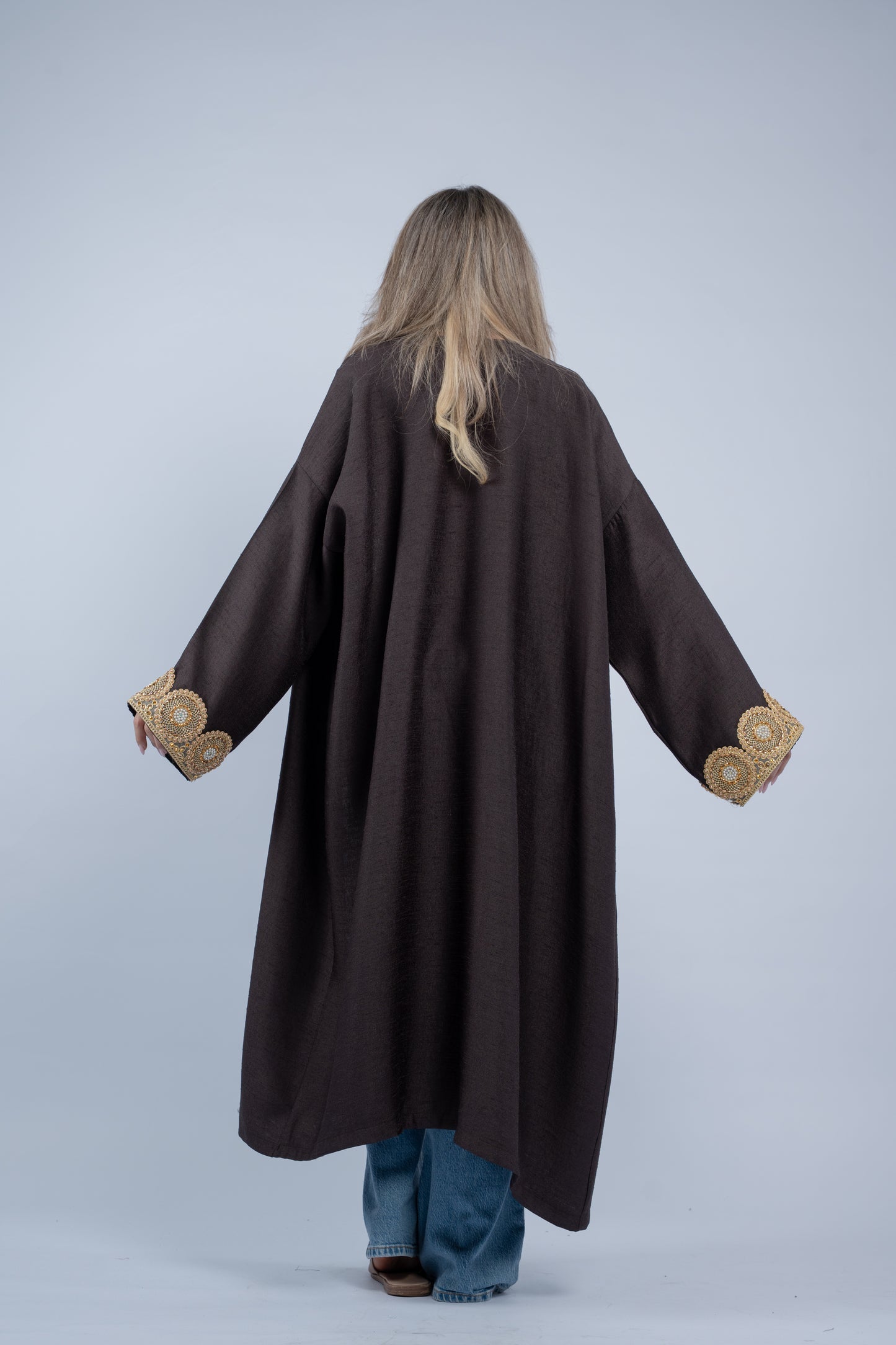 Gold Medallion Abaya