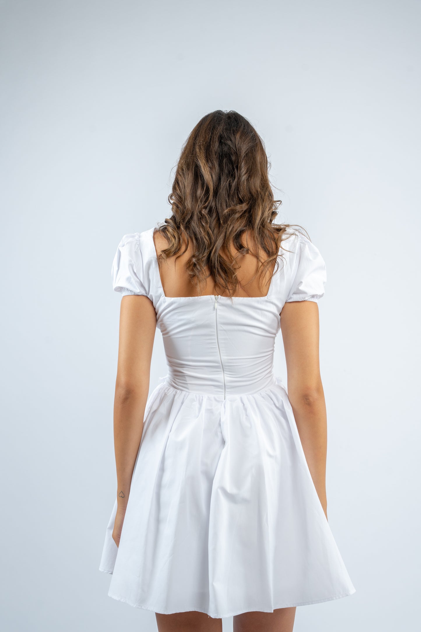 Sweetheart mini dress