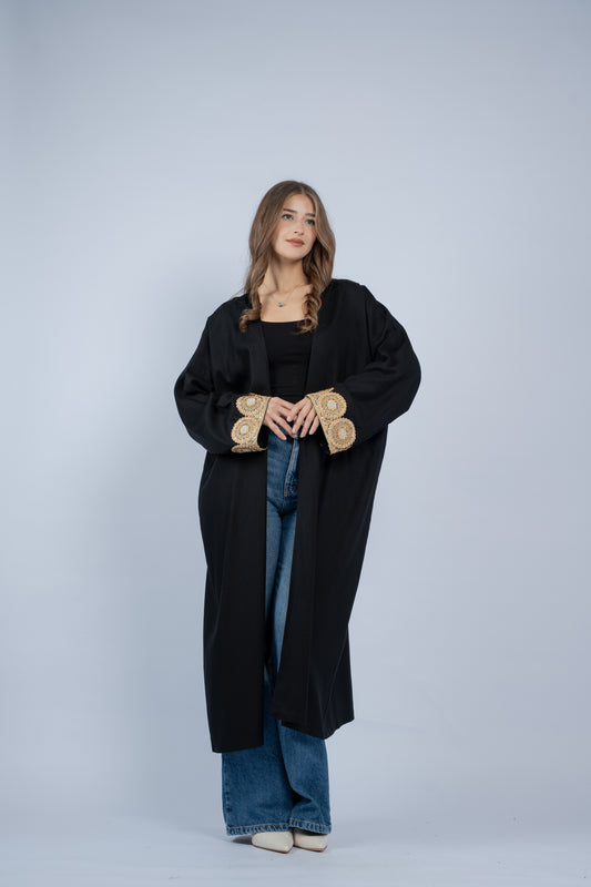 Gold Medallion Abaya