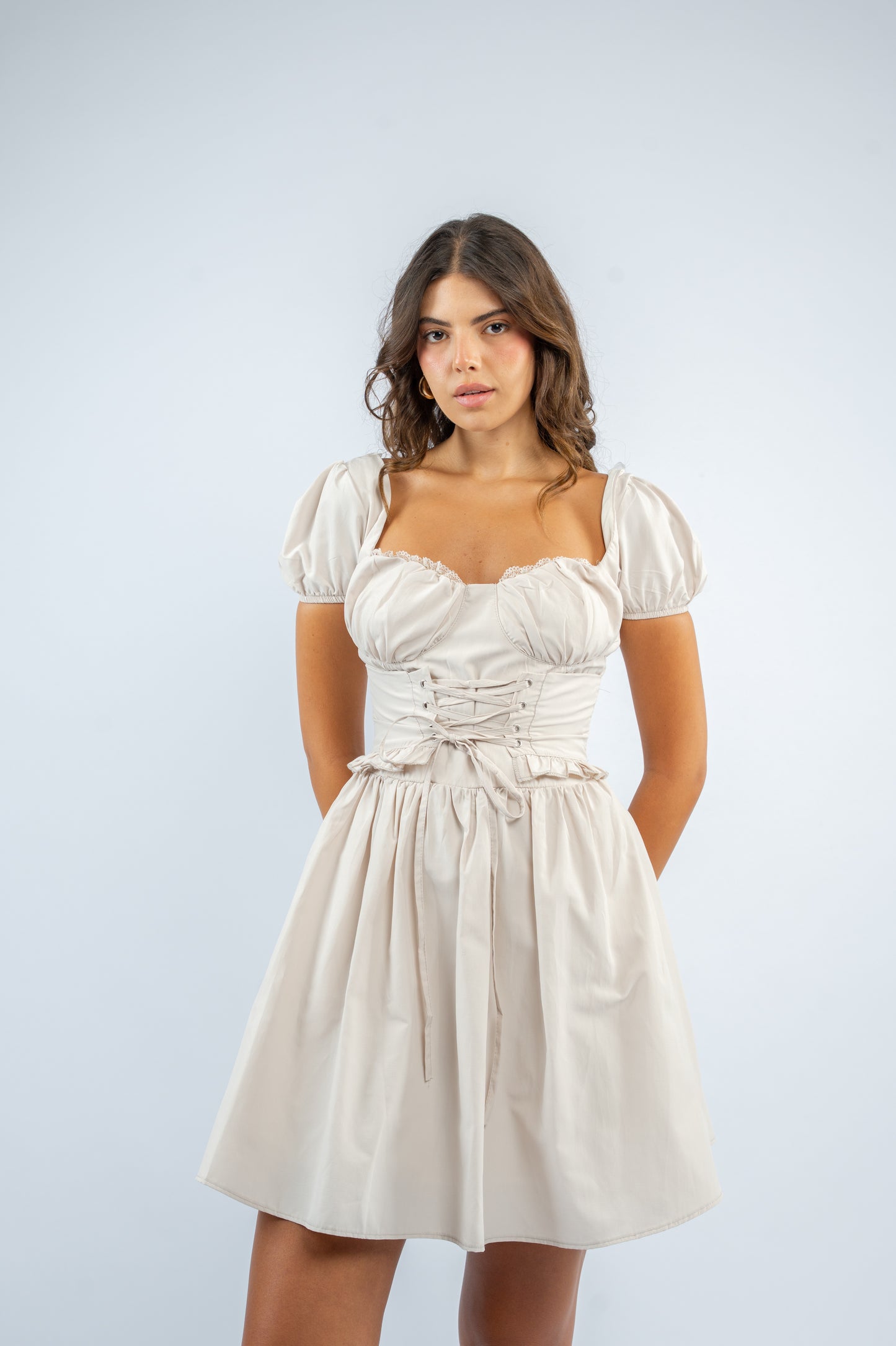 Sweetheart mini dress