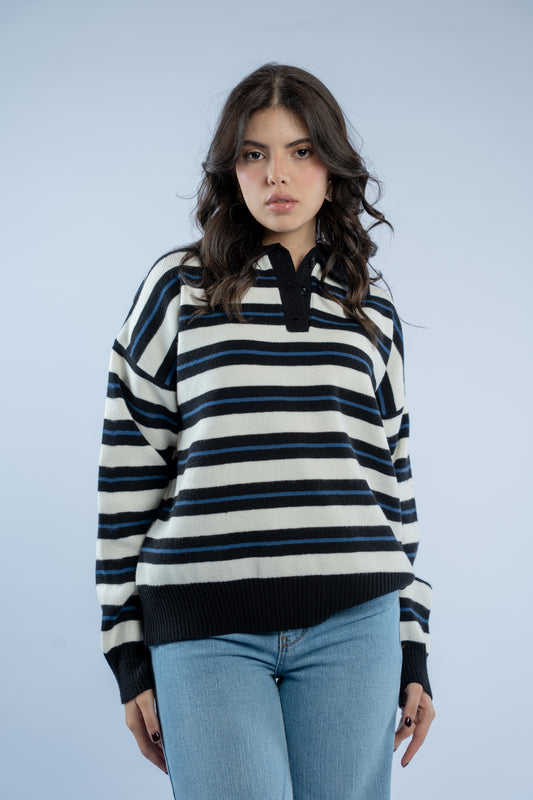 Signature striped polo