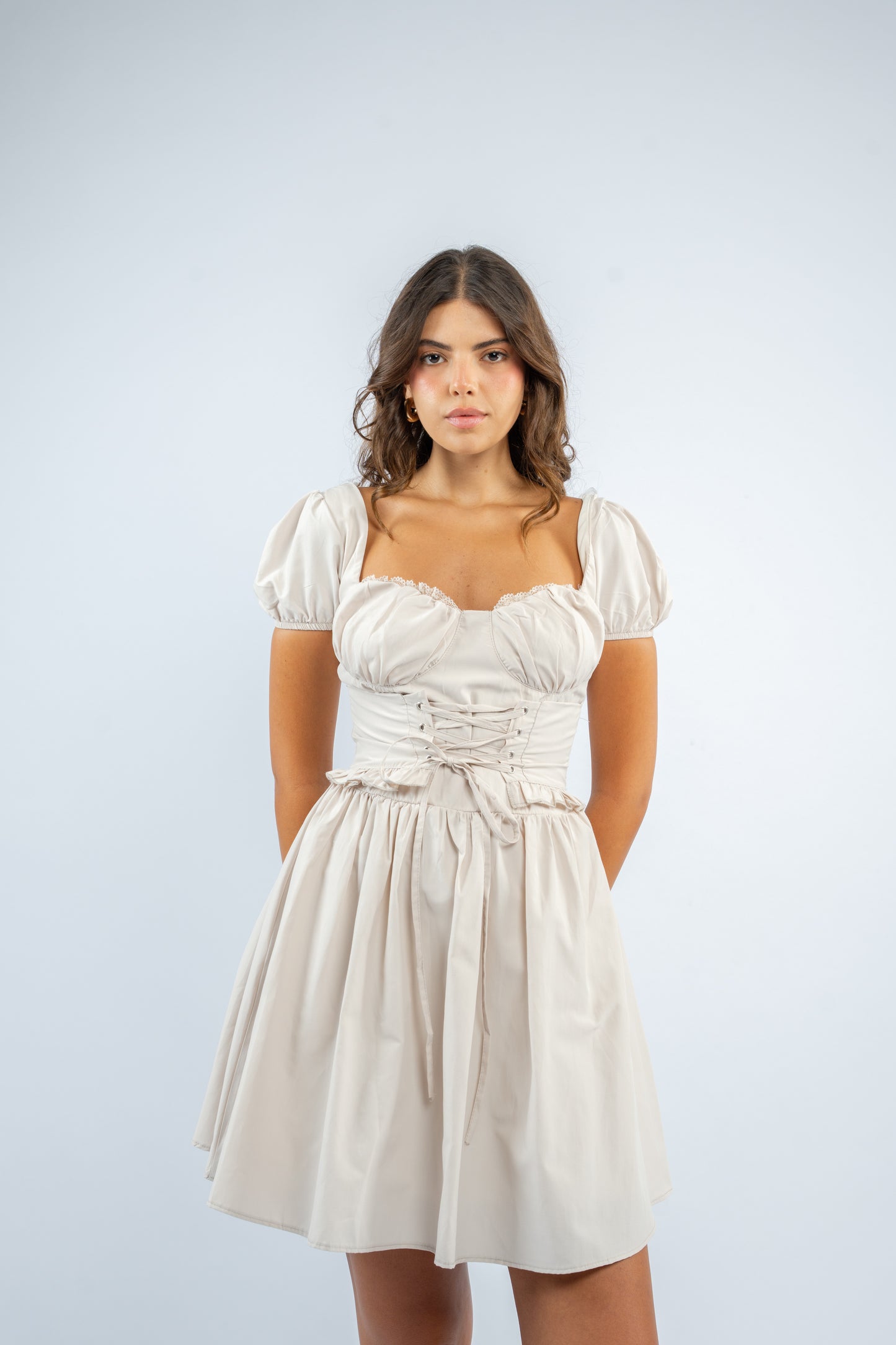 Sweetheart mini dress