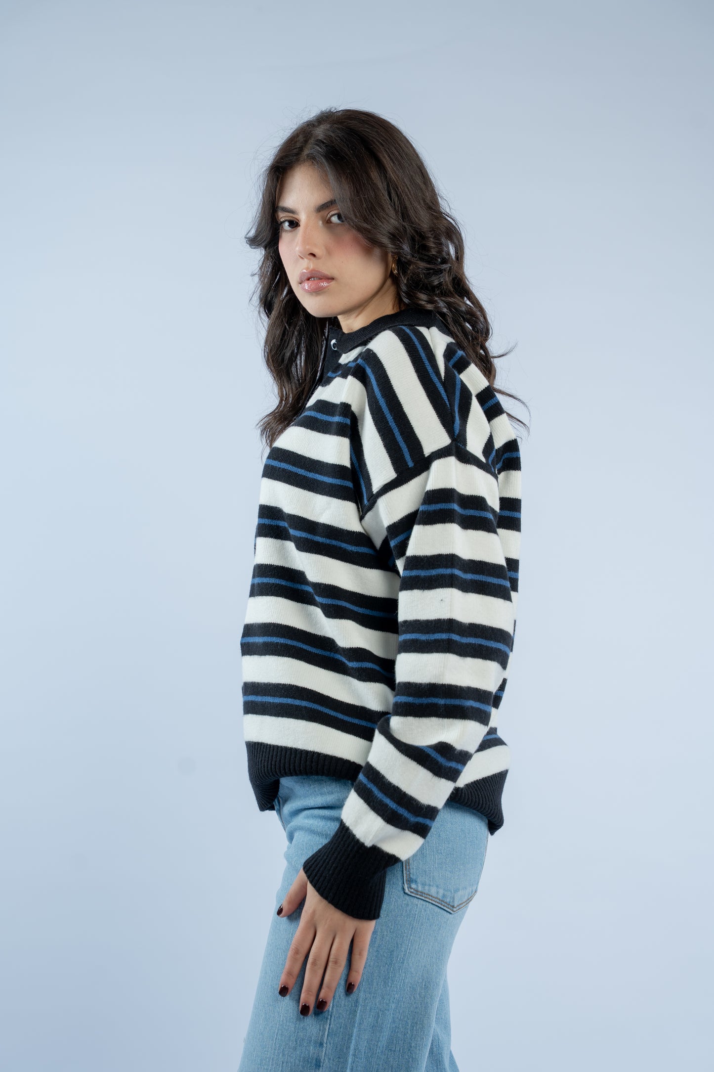 Signature striped polo