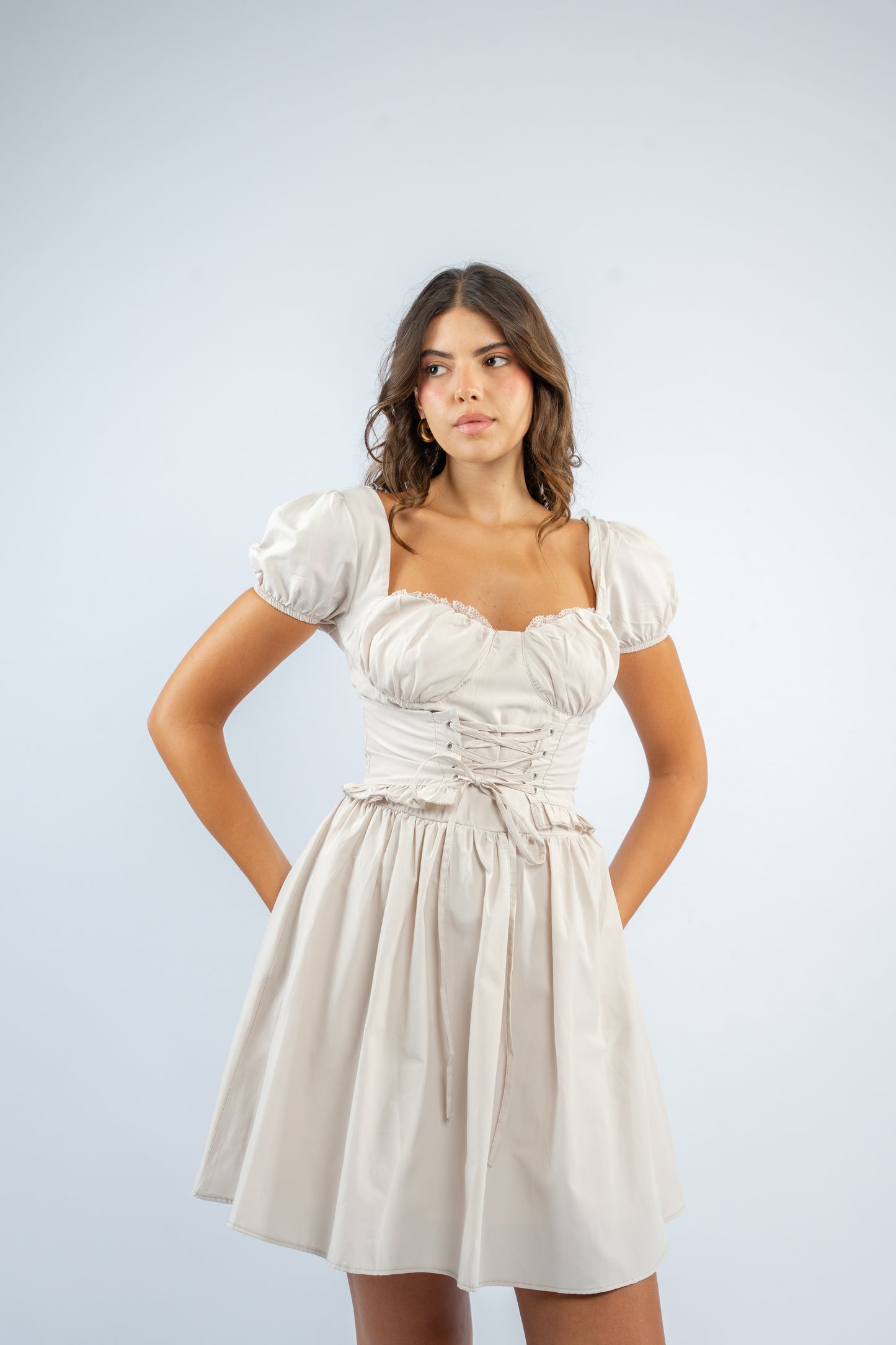 Sweetheart mini dress