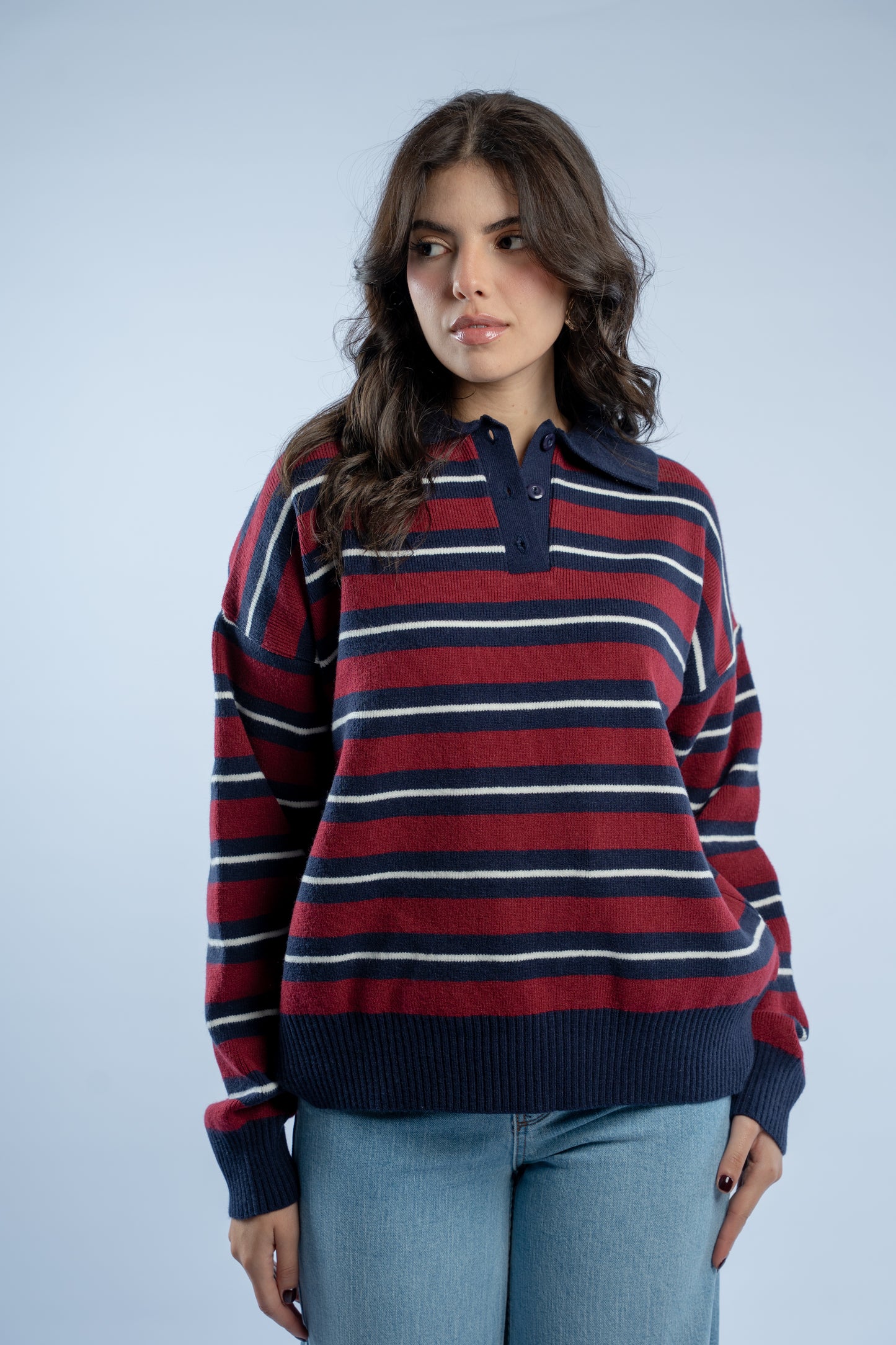 Signature striped polo