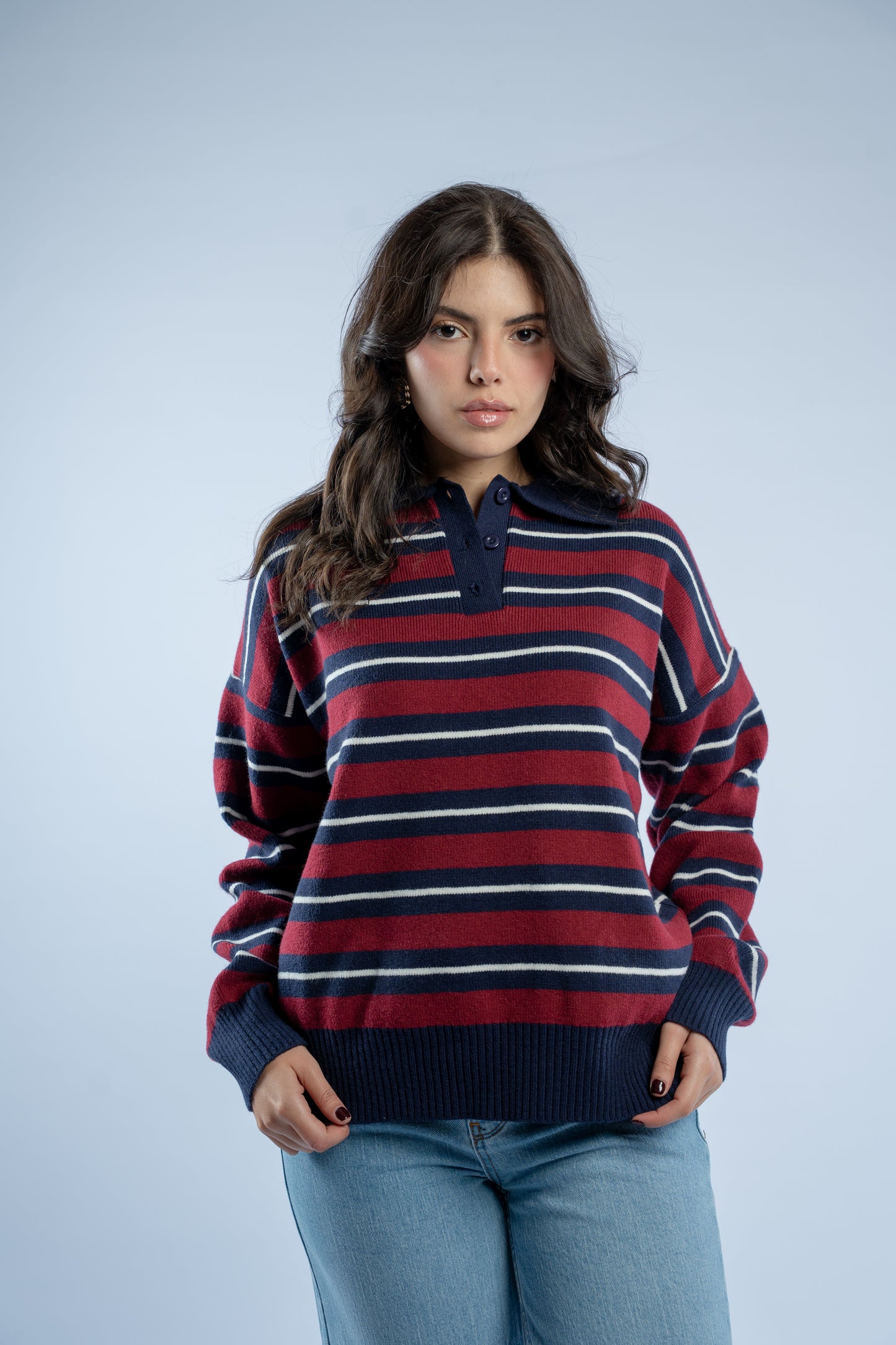 Signature striped polo