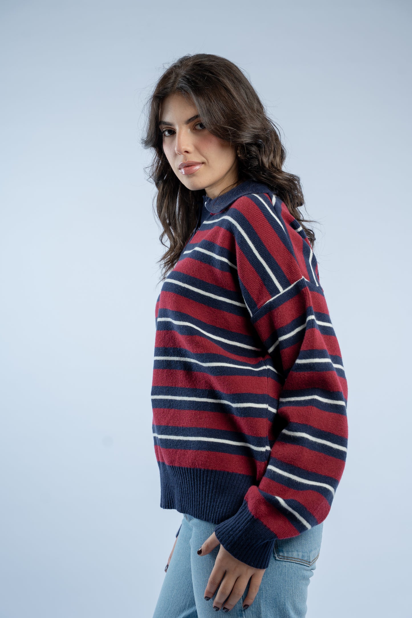 Signature striped polo
