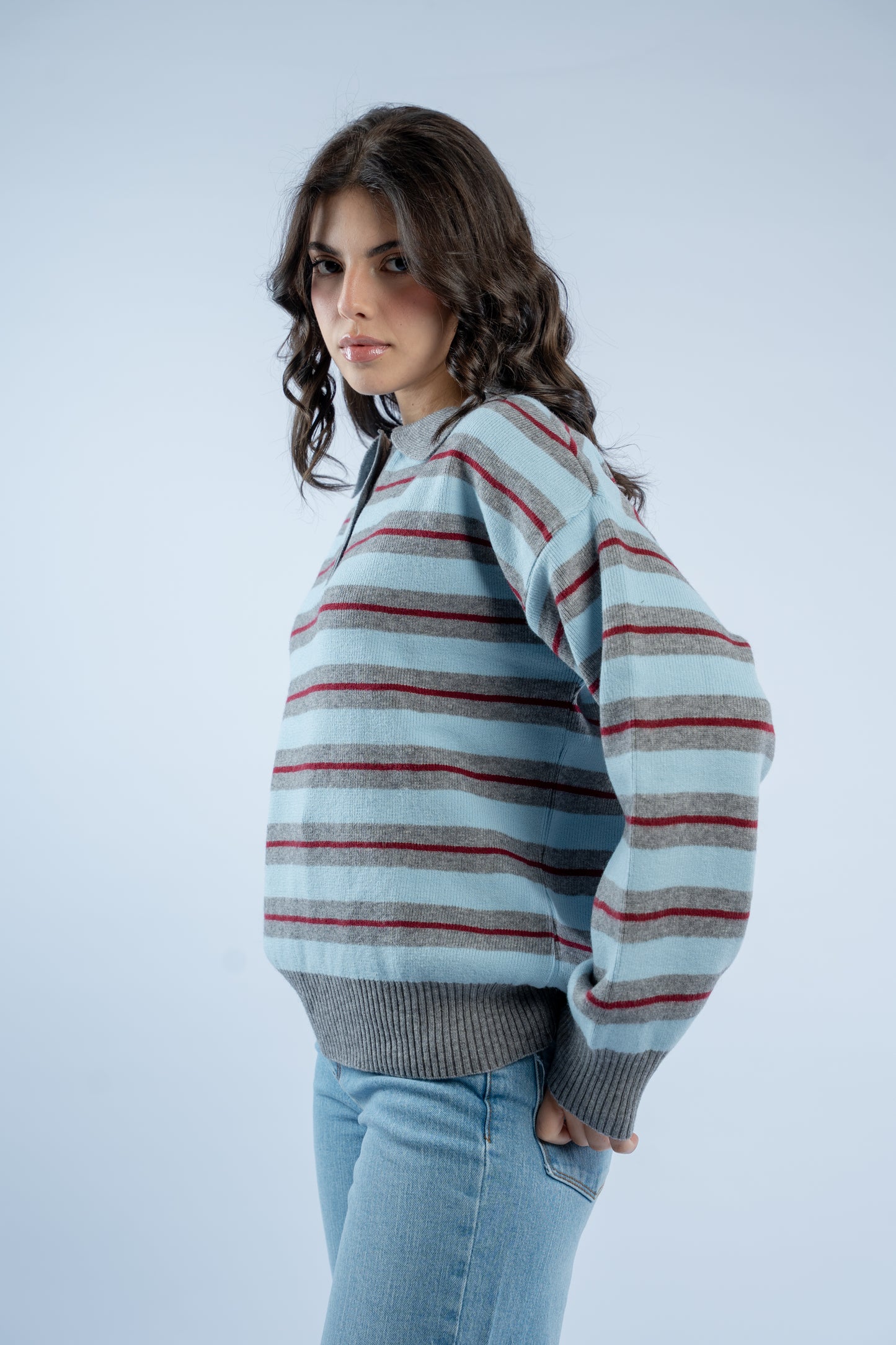 Signature striped polo