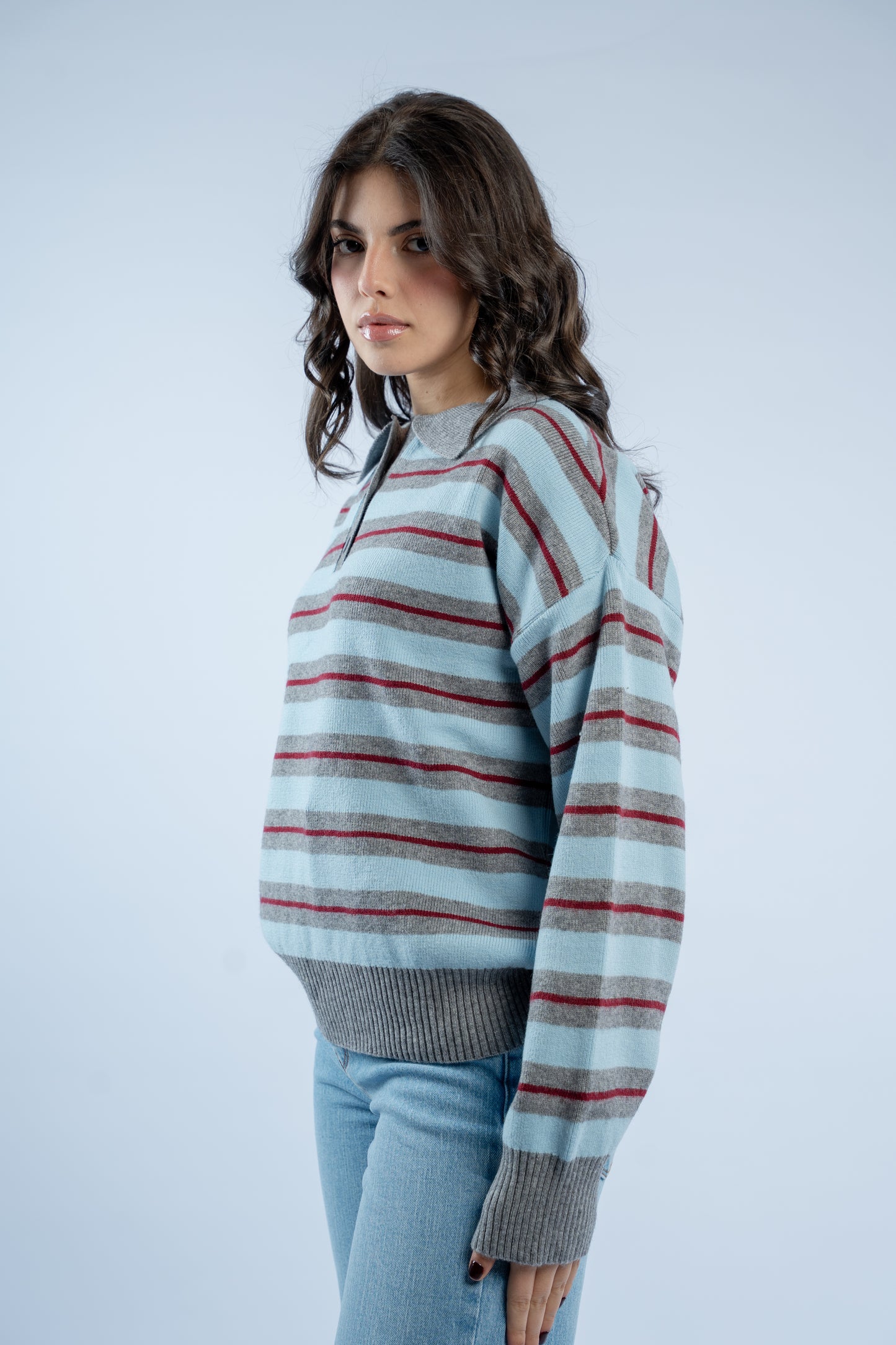 Signature striped polo