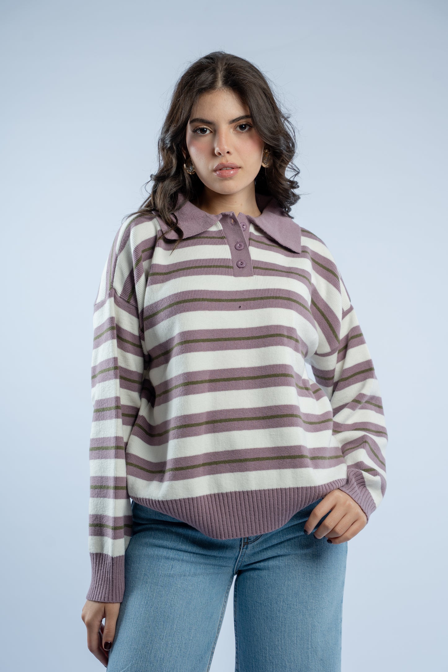 Signature striped polo
